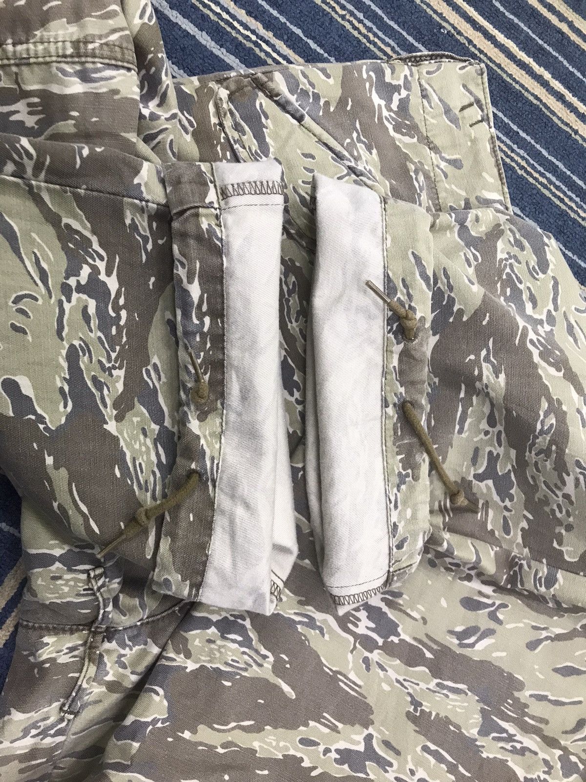 Uniqlo Uniqlo Tiger Striped Double Knee Military Army Cargo Pants Size US 32 / EU 48 - 13 Thumbnail