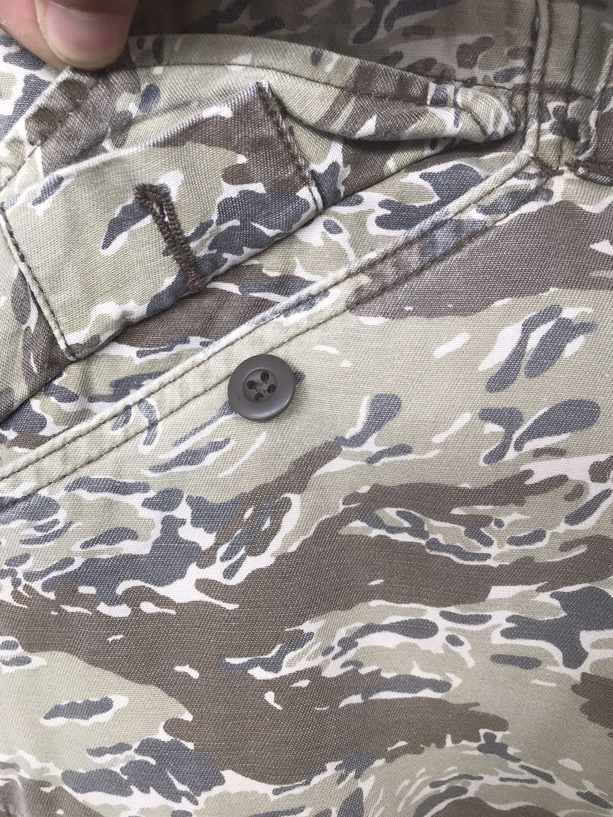 Uniqlo Uniqlo Tiger Striped Double Knee Military Army Cargo Pants Size US 32 / EU 48 - 7 Thumbnail