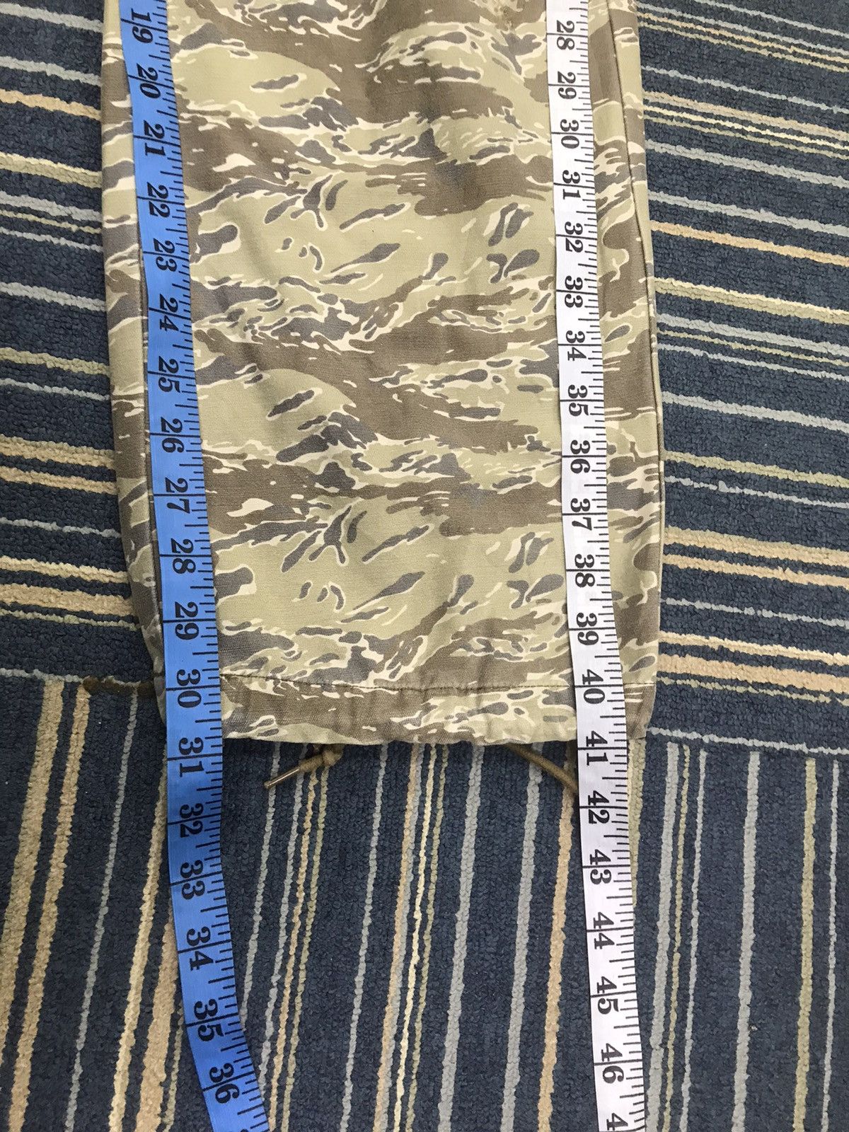 Uniqlo Uniqlo Tiger Striped Double Knee Military Army Cargo Pants Size US 32 / EU 48 - 17 Thumbnail