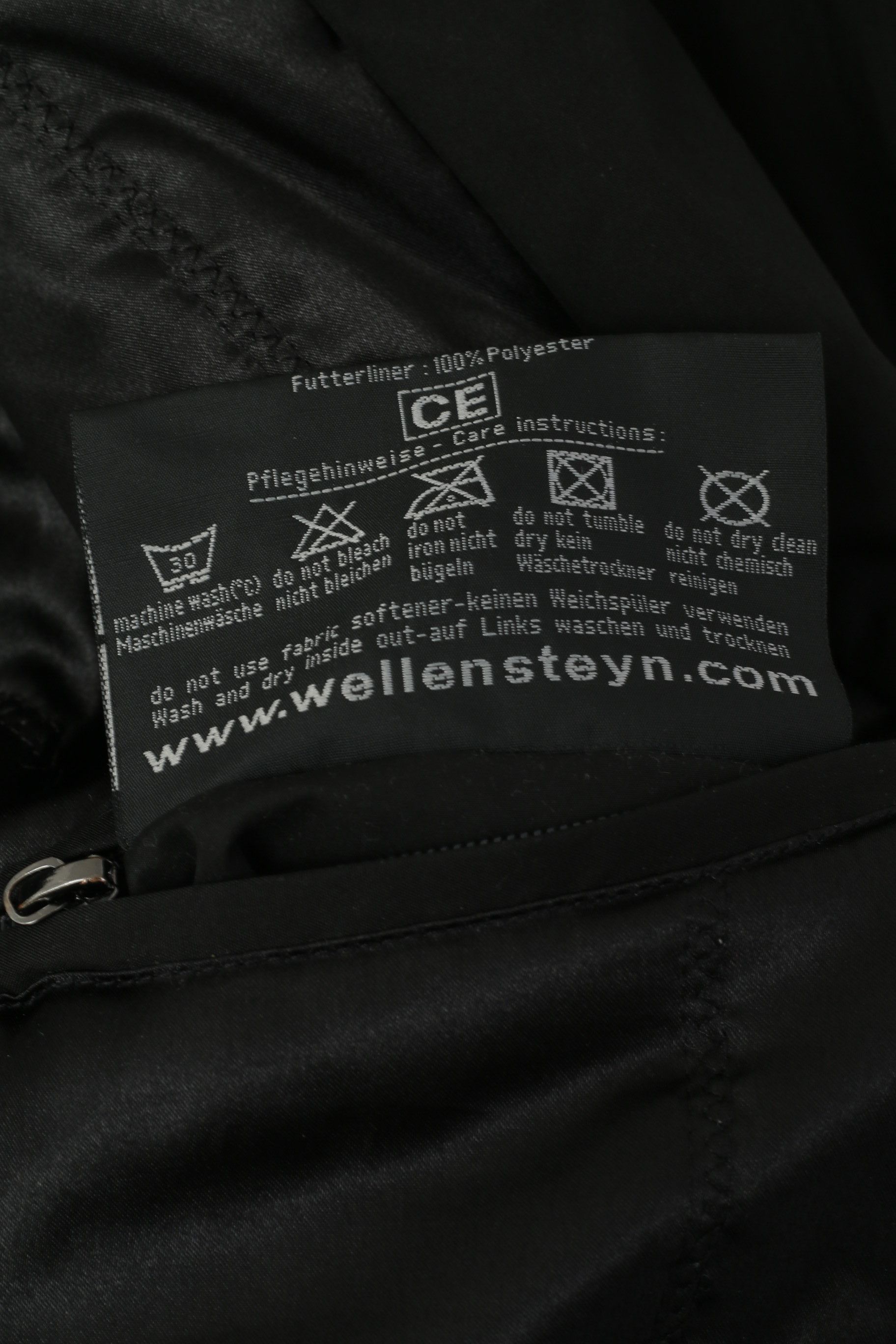 Vintage Wellensteyn Women XS Coat Black La Opera 5952 Size XS / US 0-2 / IT 36-38 - 5 Thumbnail