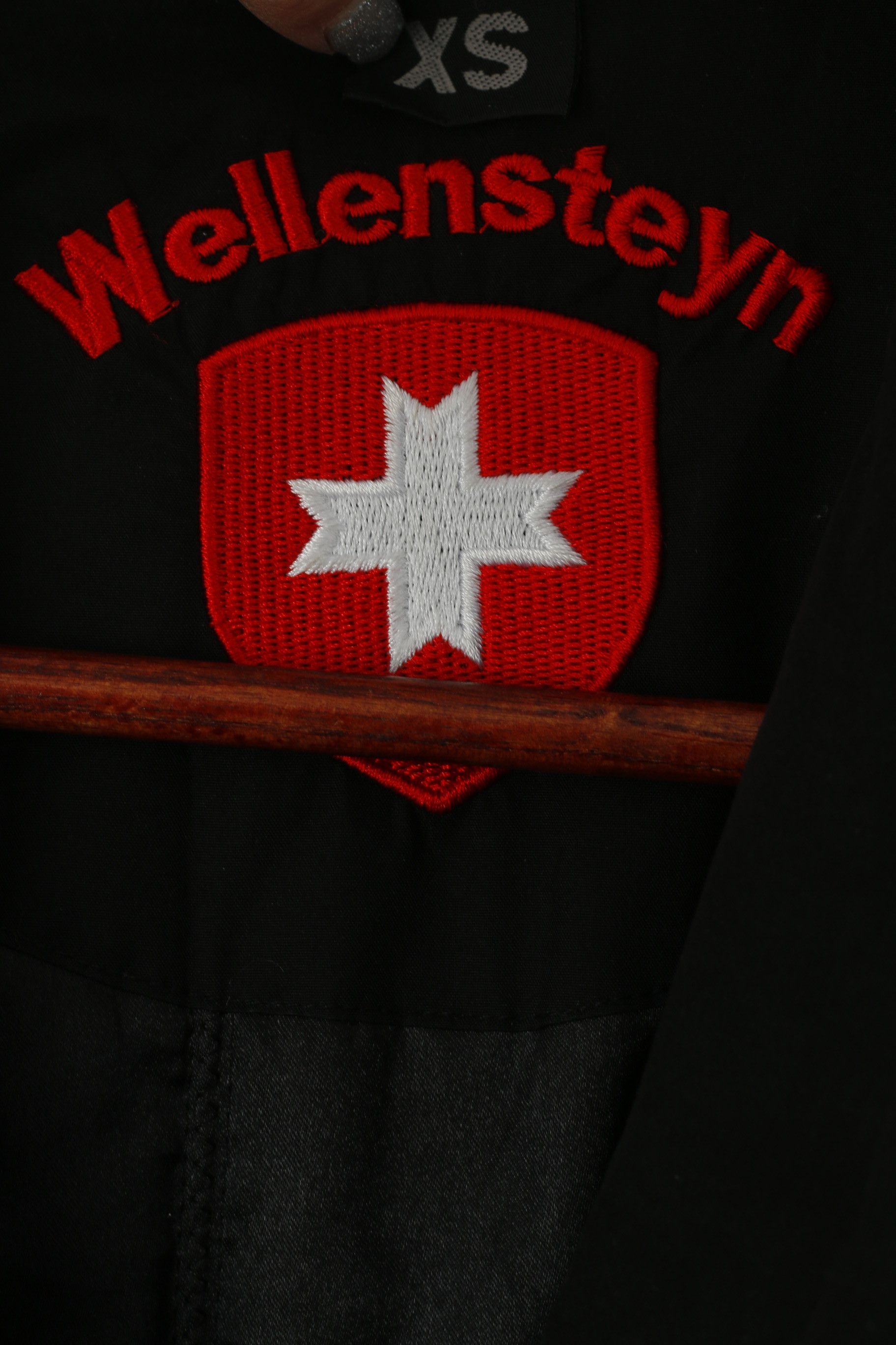 Vintage Wellensteyn Women XS Coat Black La Opera 5952 Size XS / US 0-2 / IT 36-38 - 4 Thumbnail