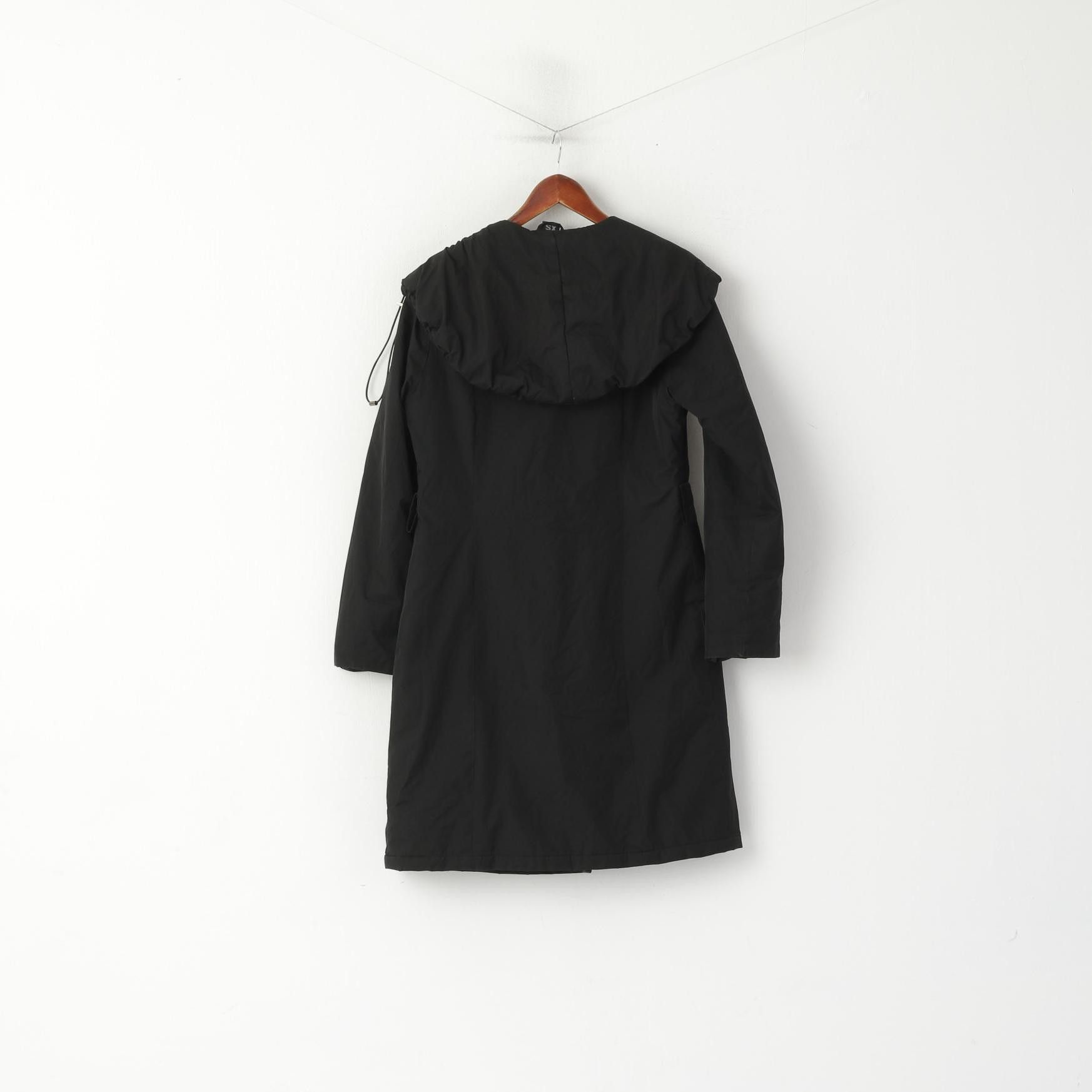 Vintage Wellensteyn Women XS Coat Black La Opera 5952 Size XS / US 0-2 / IT 36-38 - 7 Thumbnail