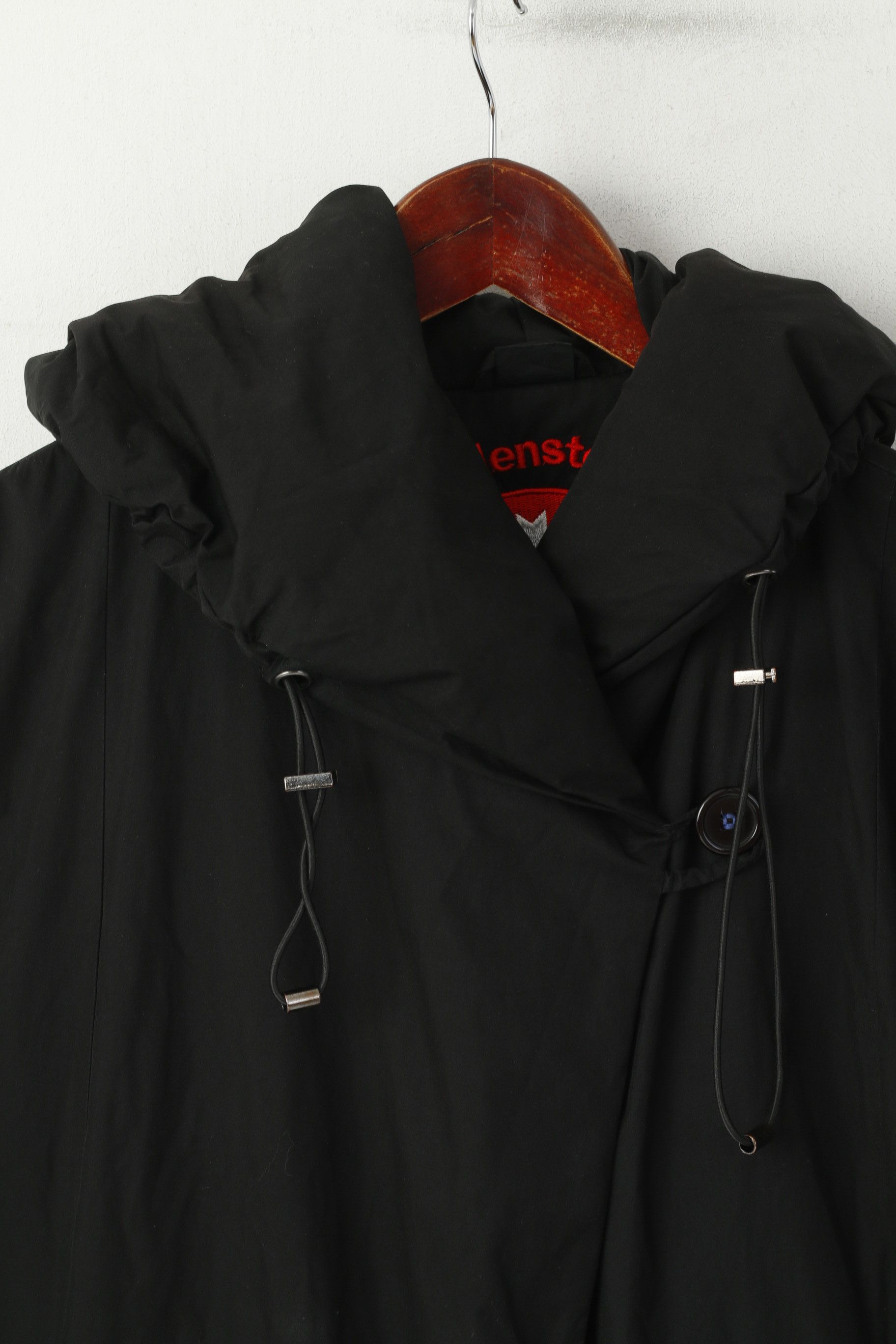 Vintage Wellensteyn Women XS Coat Black La Opera 5952 Size XS / US 0-2 / IT 36-38 - 3 Thumbnail