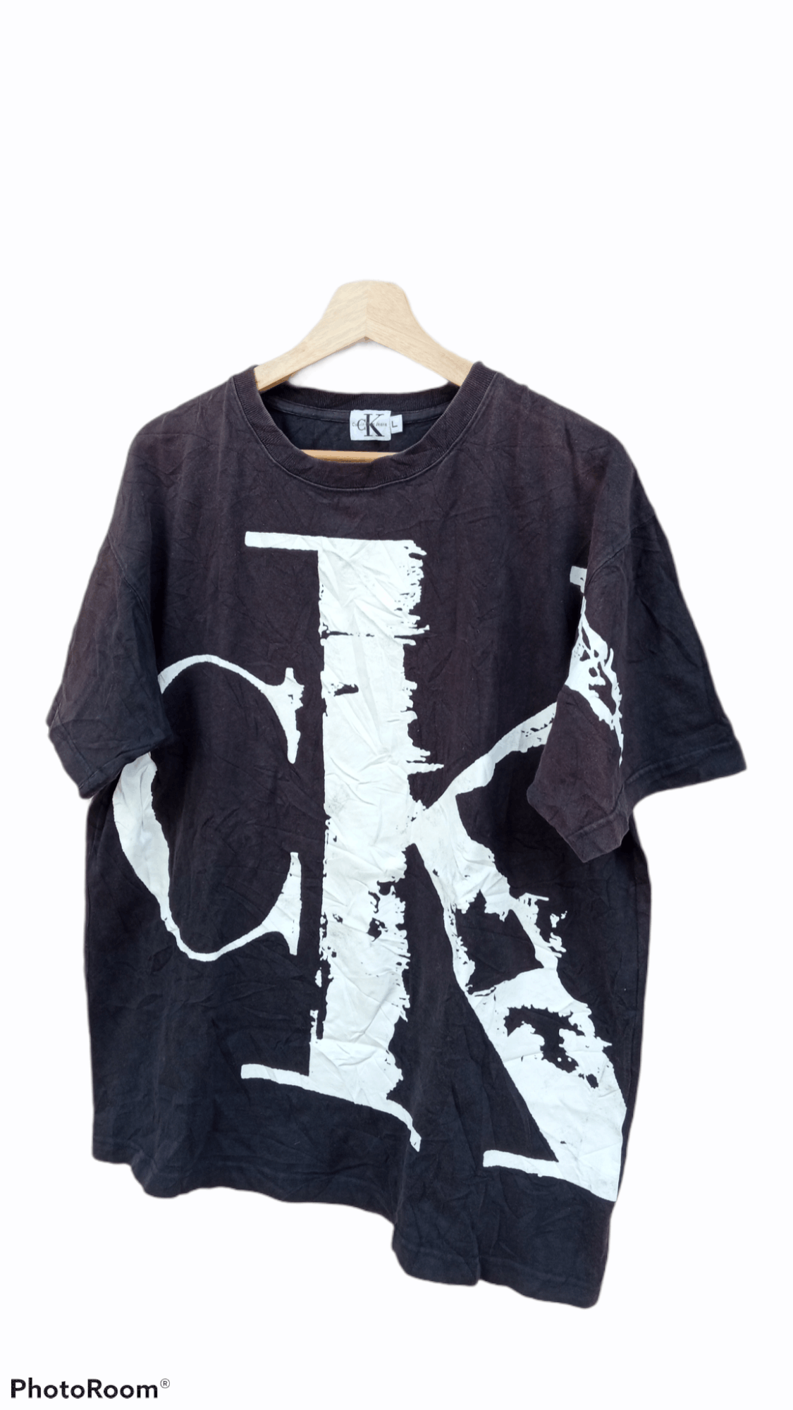 Calvin Klein × Vintage 🔥🔥CK Calvin Klein Big Logo T-Shirt Size US L / EU 52-54 / 3 - 3 Thumbnail