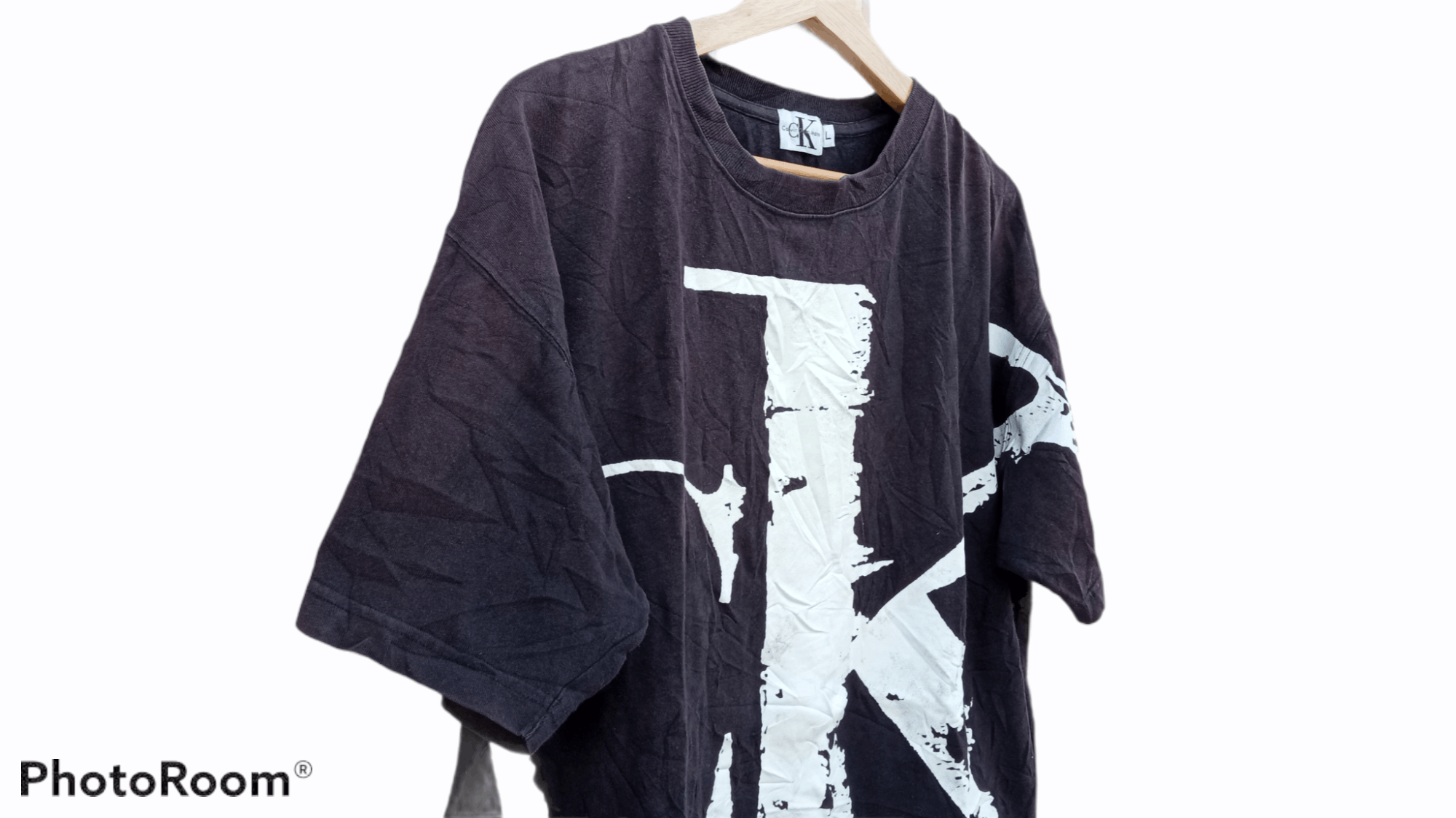 Calvin Klein × Vintage 🔥🔥CK Calvin Klein Big Logo T-Shirt Size US L / EU 52-54 / 3 - 12 Thumbnail