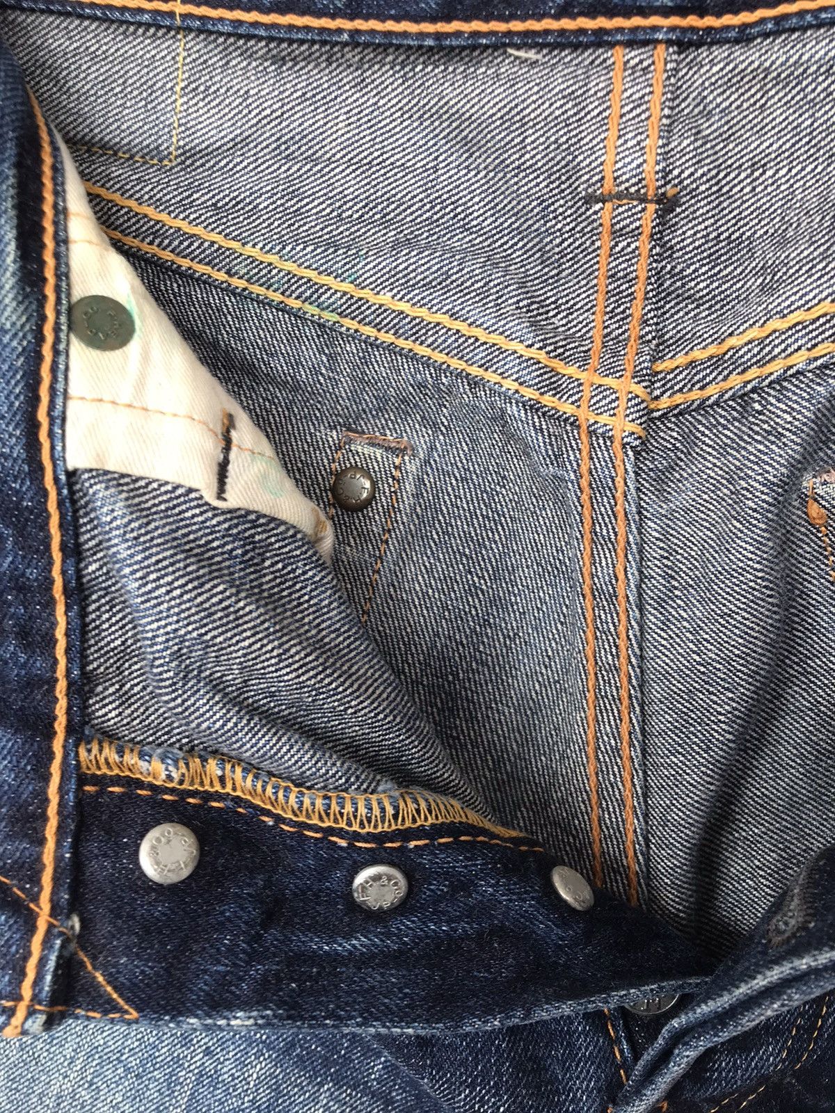 Japanese Brand × The Flat Head × Vintage The Flag Head Company Lot3005SPC Selvedge Denim Size US 30 / EU 46 - 9 Thumbnail