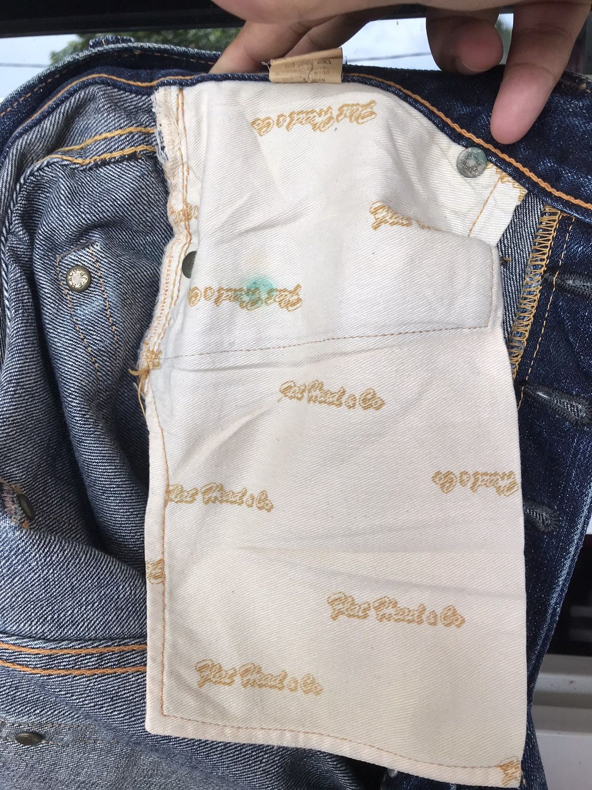 Japanese Brand × The Flat Head × Vintage The Flag Head Company Lot3005SPC Selvedge Denim Size US 30 / EU 46 - 11 Thumbnail