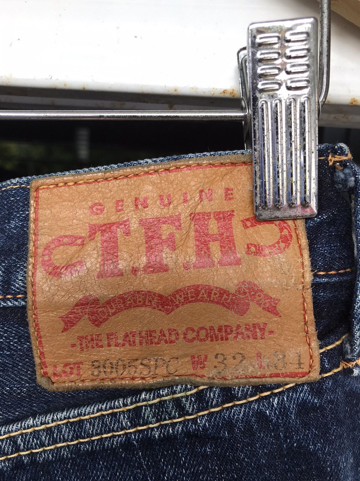 Japanese Brand × The Flat Head × Vintage The Flag Head Company Lot3005SPC Selvedge Denim Size US 30 / EU 46 - 3 Thumbnail