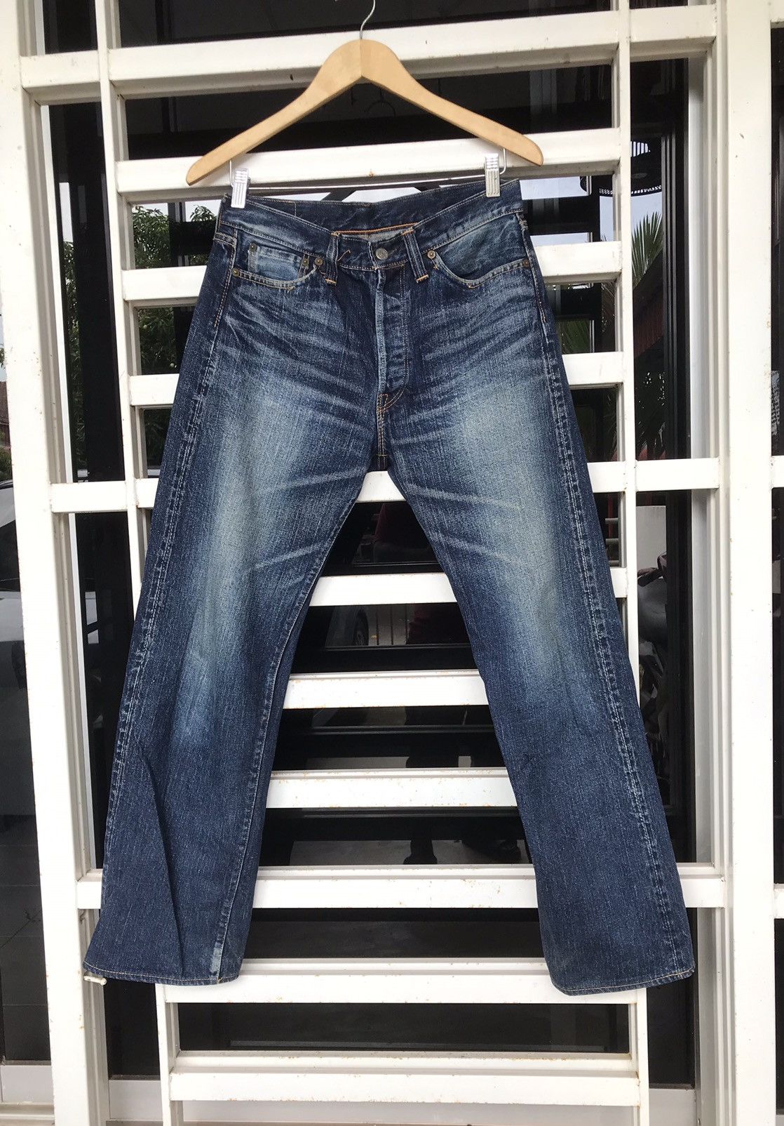 Japanese Brand × The Flat Head × Vintage The Flag Head Company Lot3005SPC Selvedge Denim Size US 30 / EU 46 - 2 Thumbnail