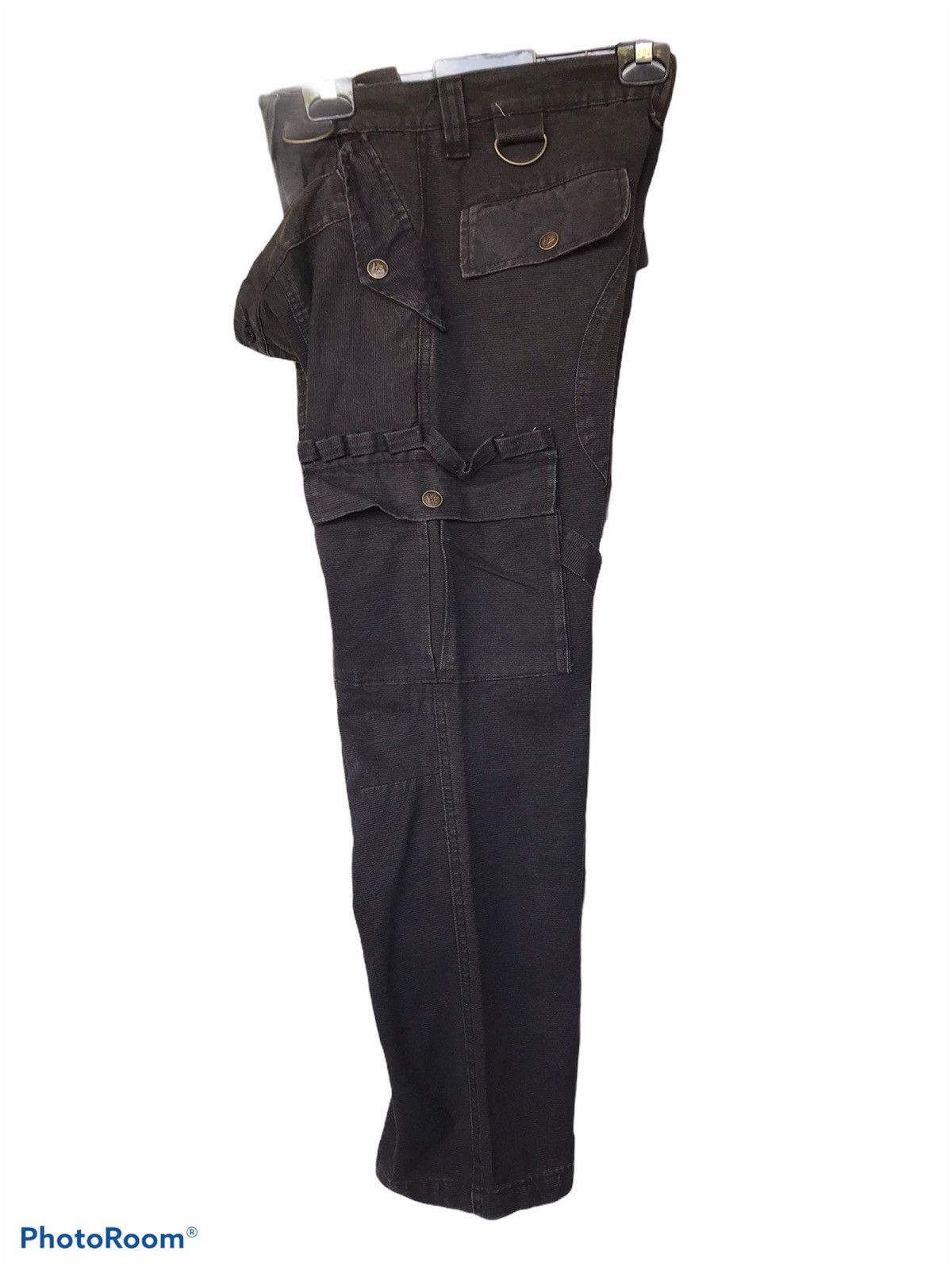Japanese Brand Rare H.B Station Multi pocket Double Waist Pants Size US 30 / EU 46 - 4 Thumbnail