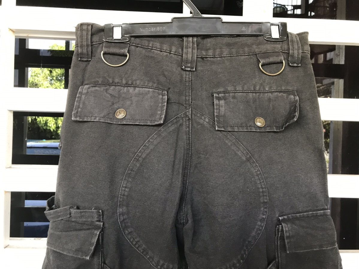 Japanese Brand Rare H.B Station Multi pocket Double Waist Pants Size US 30 / EU 46 - 5 Thumbnail