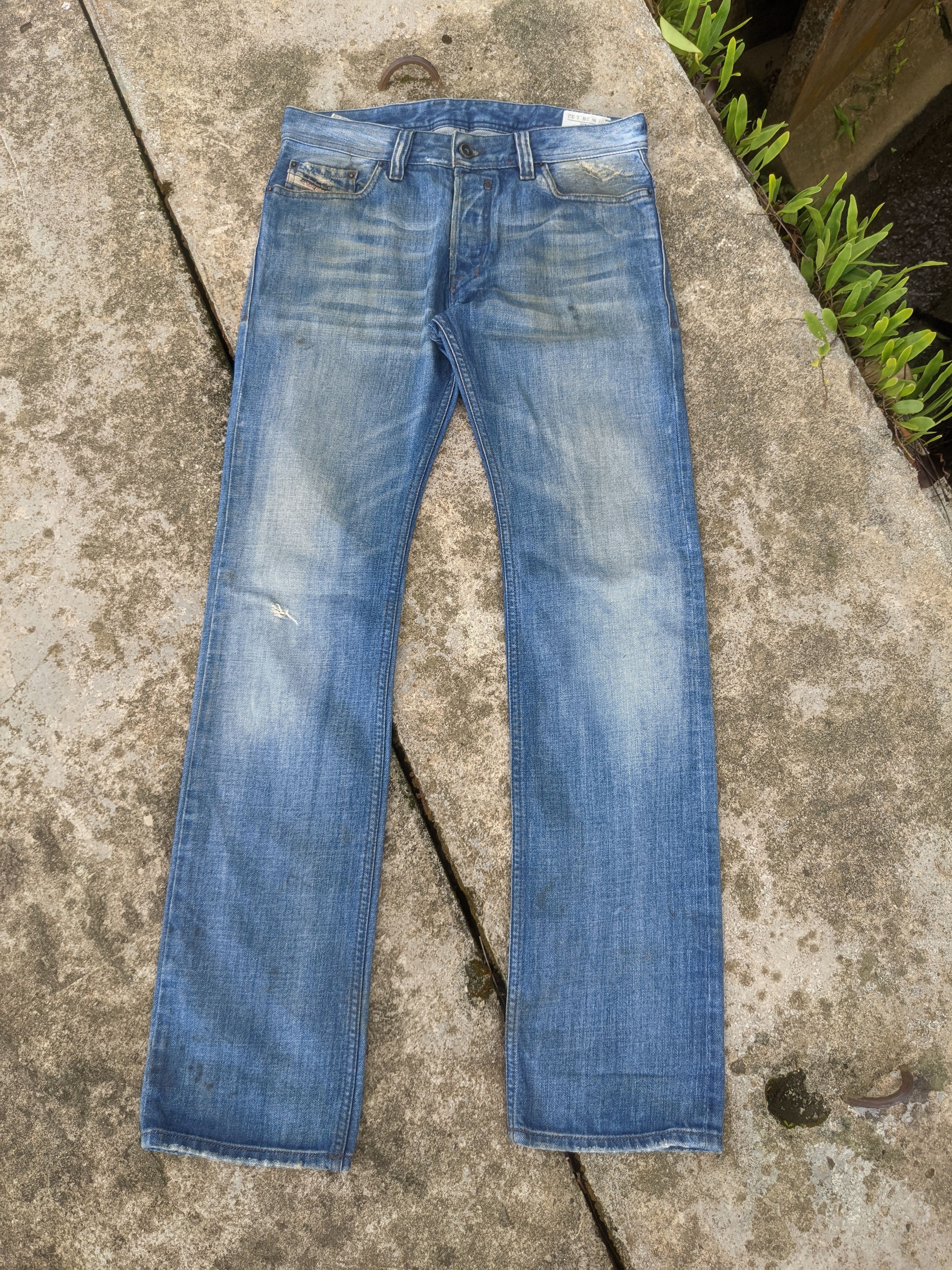 Distressed Diesel Safado Denim Pants