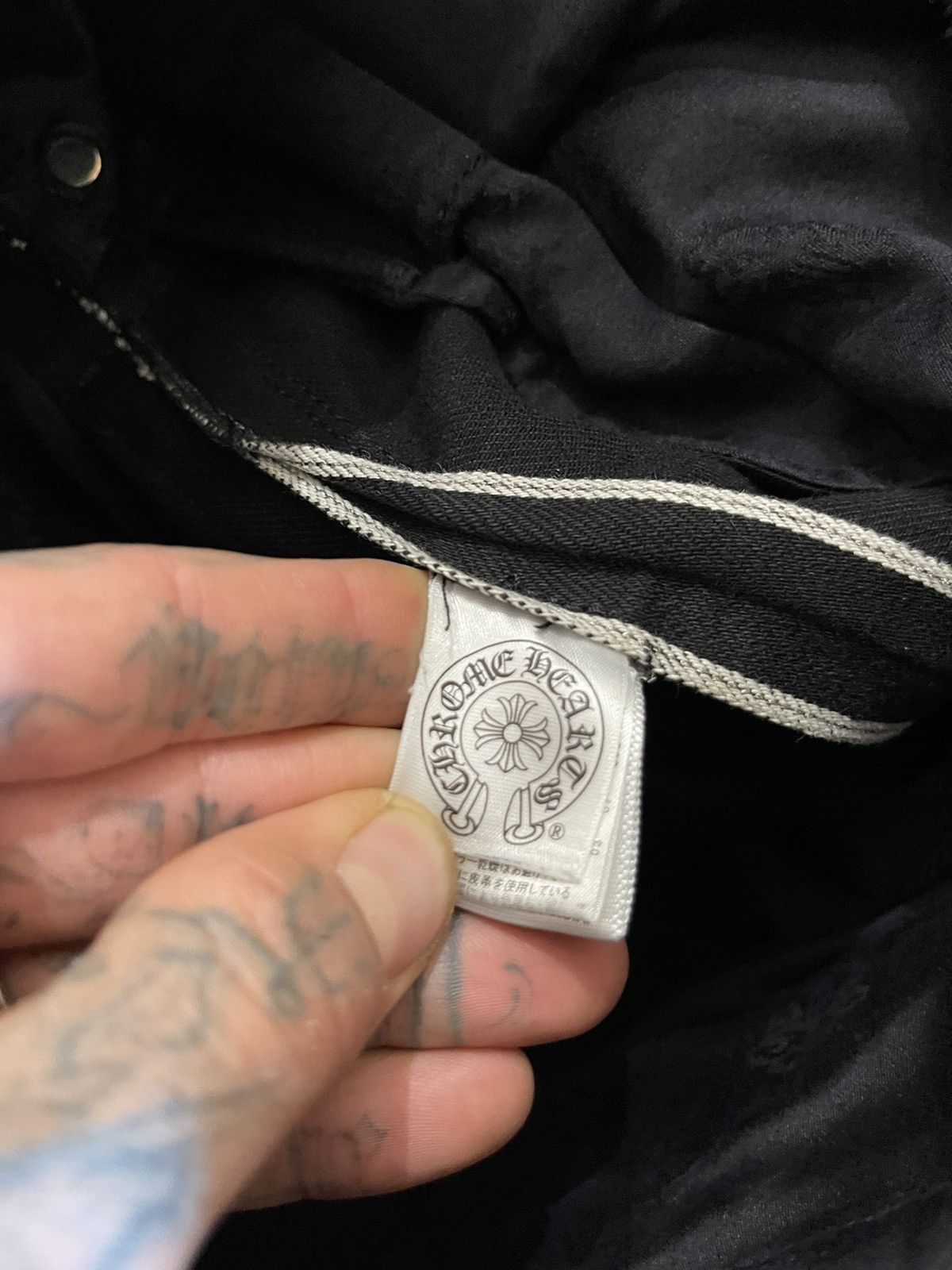 Chrome Hearts Chrome Hearts DOUBLE Cargo Fatigue Denim Jean Shorts SZ 34 Size US 34 / EU 50 - 17 Thumbnail