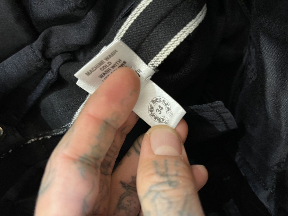 Chrome Hearts Chrome Hearts DOUBLE Cargo Fatigue Denim Jean Shorts SZ 34 Size US 34 / EU 50 - 20 Thumbnail