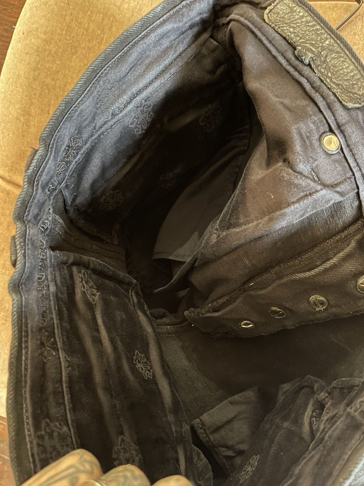 Chrome Hearts Chrome Hearts DOUBLE Cargo Fatigue Denim Jean Shorts SZ 34 Size US 34 / EU 50 - 16 Thumbnail