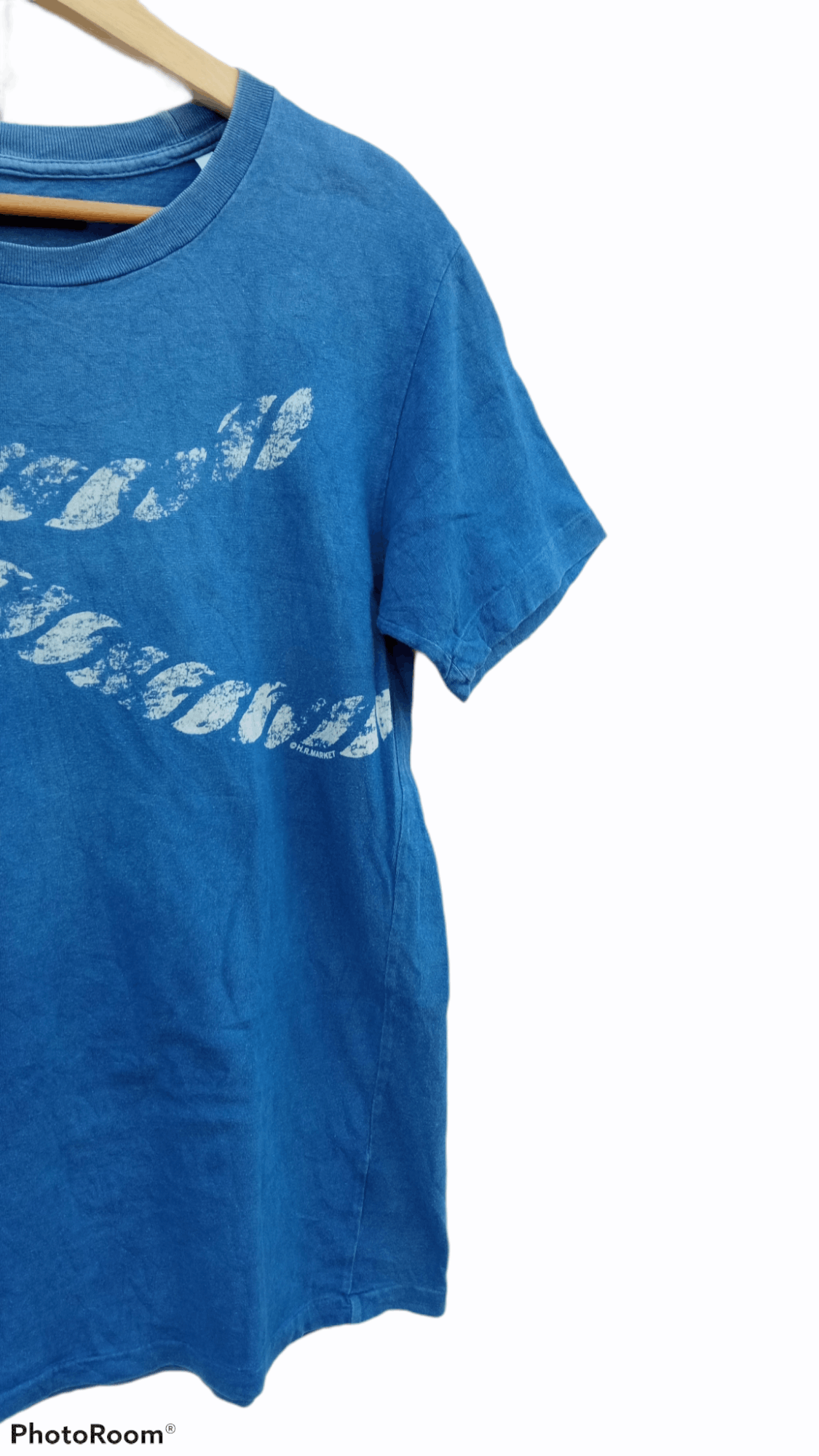 Blue Blue Japan × HOLLYWOOD RANCH MARKET × Japanese Brand 🔥🔥Blue Blue HR Market Indigo Dye T-Shirt Size US S / EU 44-46 / 1 - 6 Thumbnail