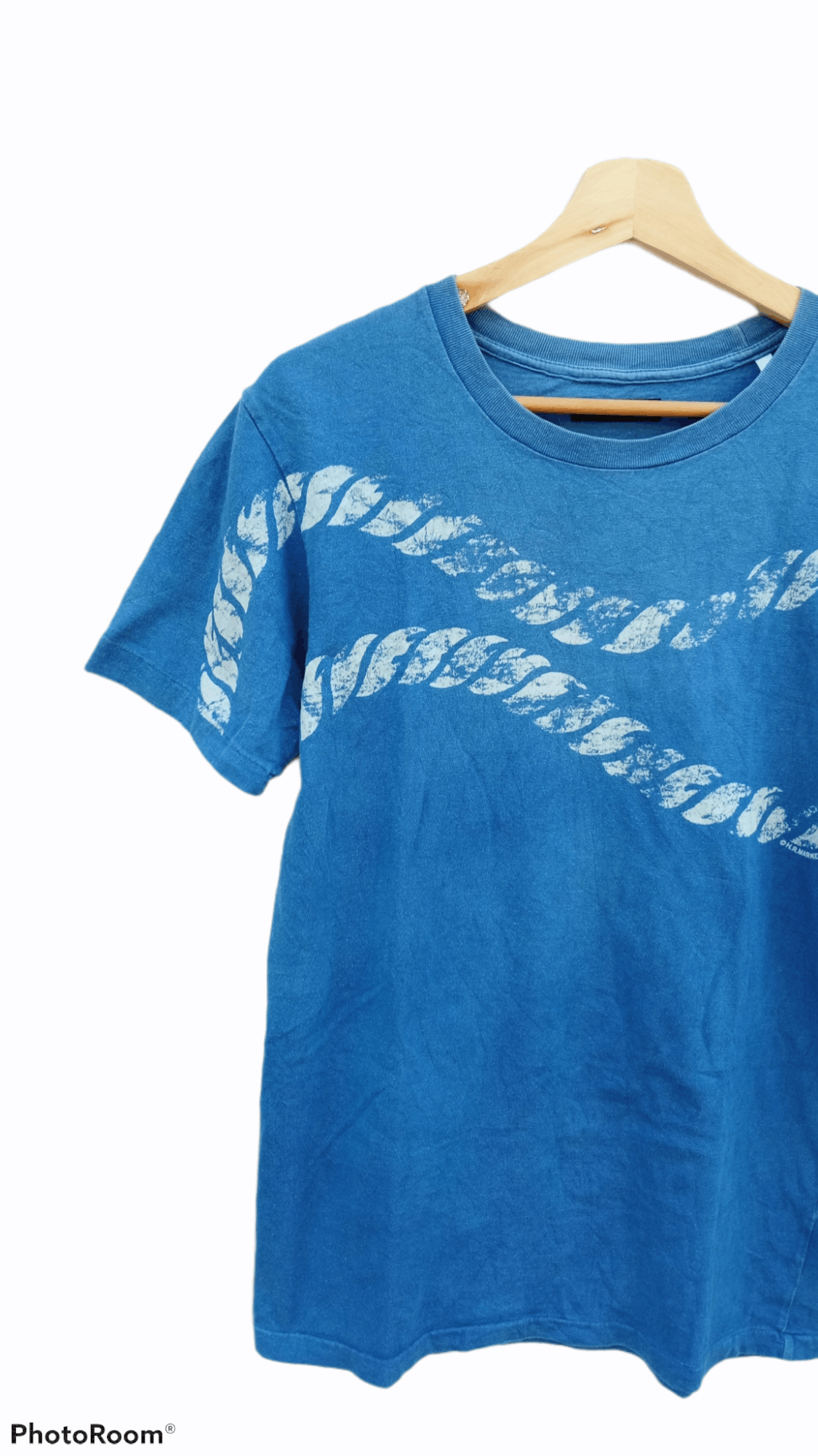 Blue Blue Japan × HOLLYWOOD RANCH MARKET × Japanese Brand 🔥🔥Blue Blue HR Market Indigo Dye T-Shirt Size US S / EU 44-46 / 1 - 5 Thumbnail