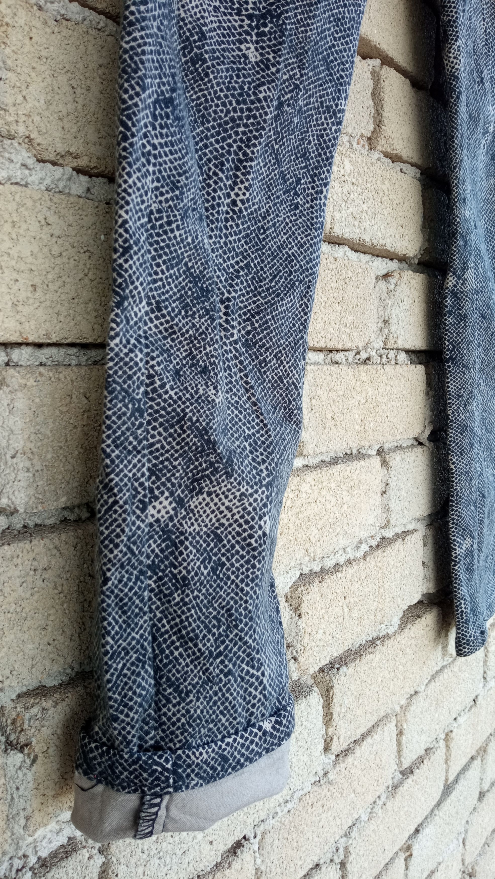 Japanese Brand × Vintage 🔥🔥AVH Baroque Full Print Snake Skin Printed Jeans Size US 31 - 6 Thumbnail