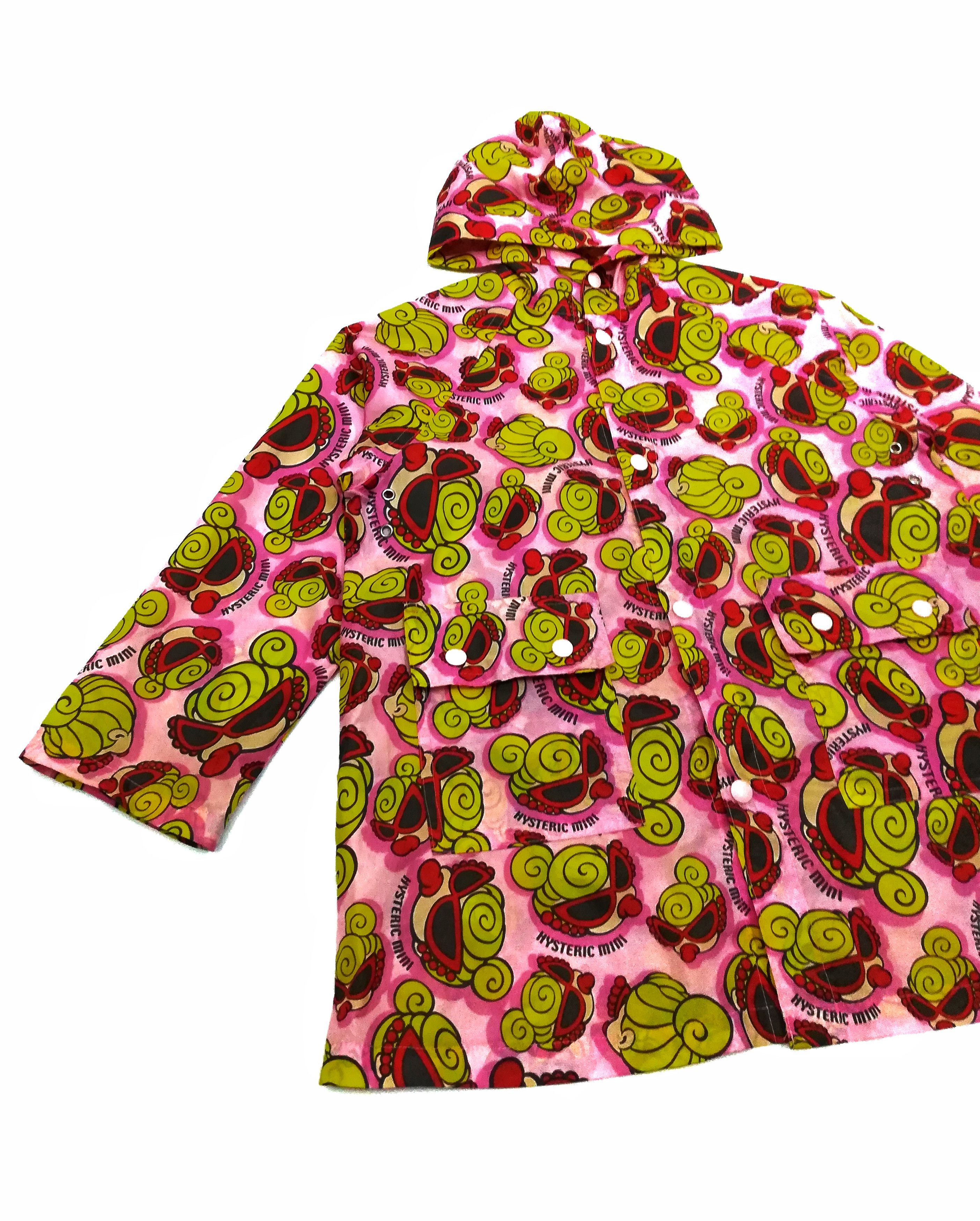 Hysteric Glamour × Japanese Brand 🔥Hysteric Mini Raincot Fullprint Hoodie Button Up🔥 Size US XXS / EU 40 - 3 Thumbnail