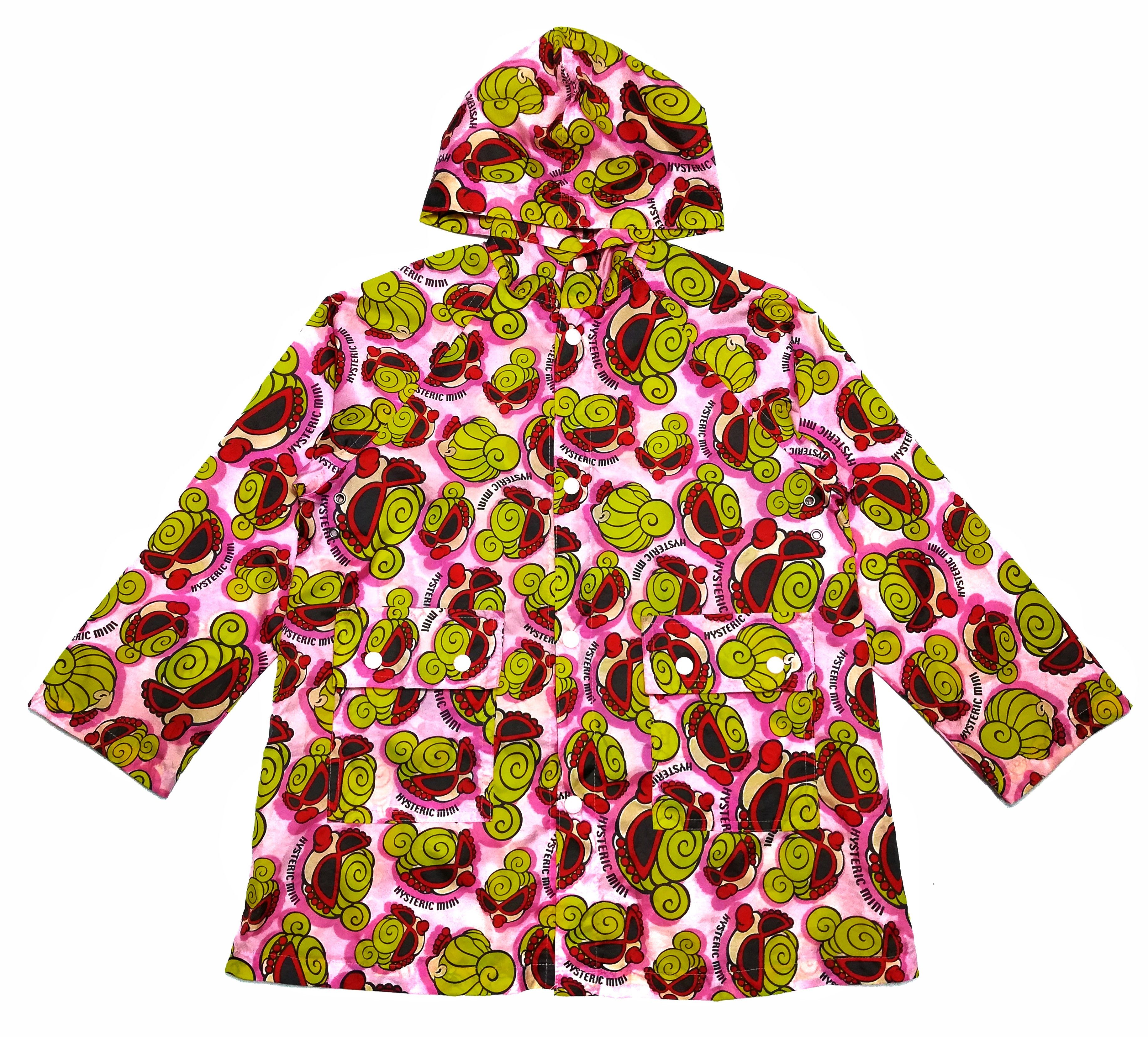 Hysteric Glamour × Japanese Brand 🔥Hysteric Mini Raincot Fullprint Hoodie Button Up🔥 Size US XXS / EU 40 - 1 Thumbnail