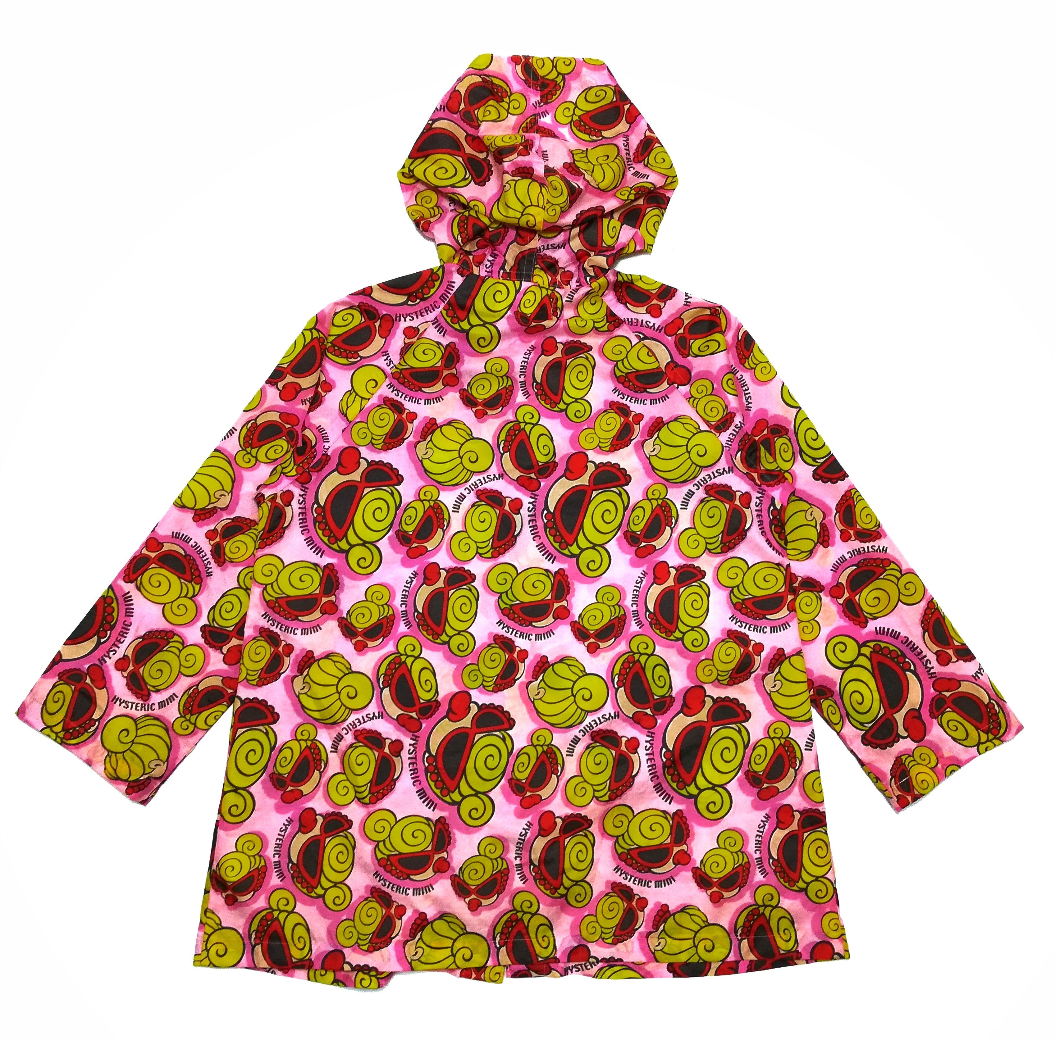 Hysteric Glamour × Japanese Brand 🔥Hysteric Mini Raincot Fullprint Hoodie Button Up🔥 Size US XXS / EU 40 - 14 Thumbnail