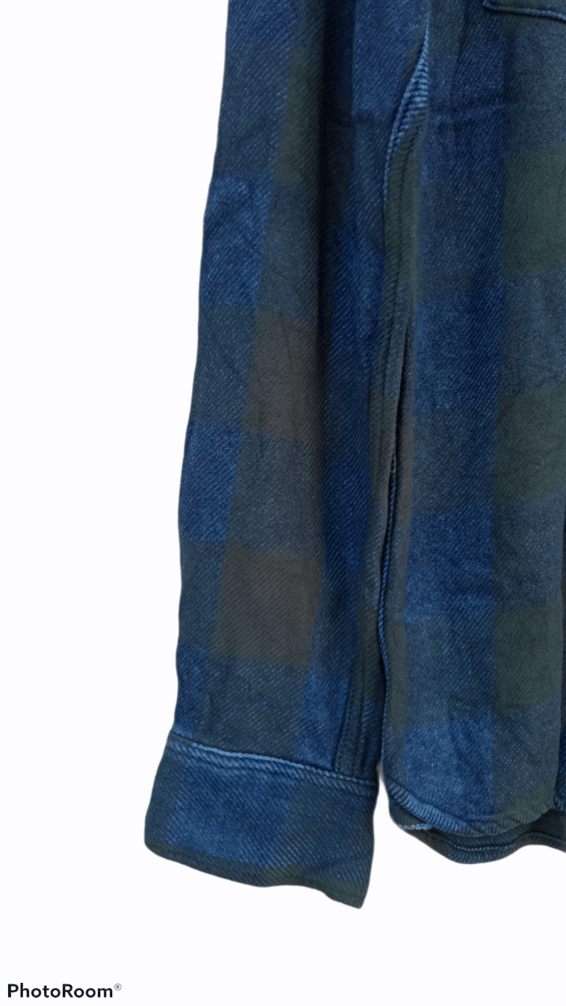 Indigo × Japanese Brand × Remi Relief 🔥🔥Remi Relief Indigo + Black Flannel Checkered Shirt Size US S / EU 44-46 / 1 - 9 Thumbnail
