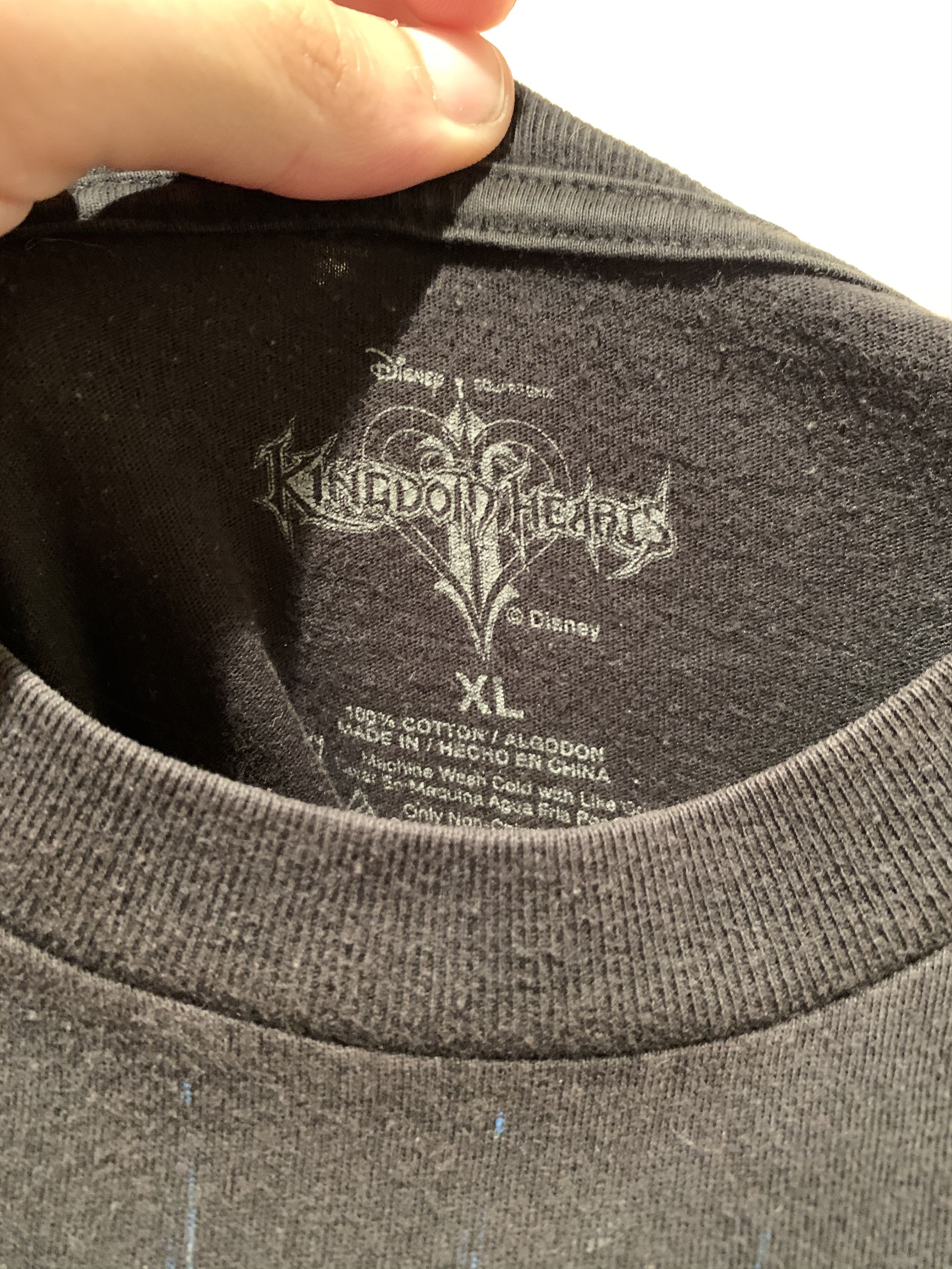 Disney × Vintage *RARE* Disney Kingdom Hearts Big Graphic T-Shirt - XL Size US XL / EU 56 / 4 - 3 Thumbnail