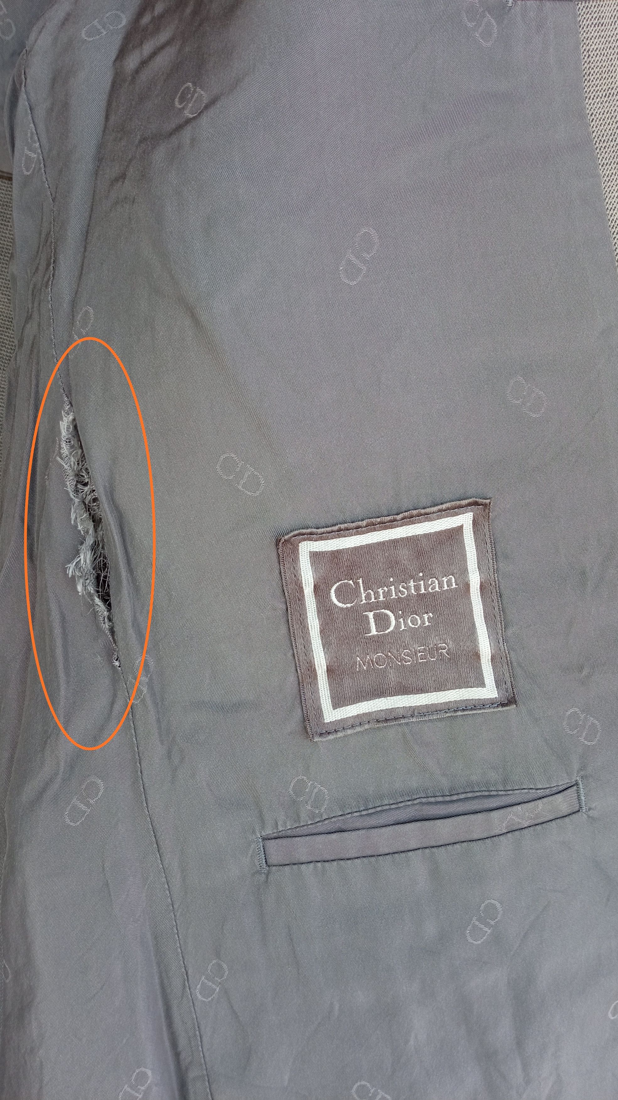 Christian Dior Monsieur × Vintage 🔥🔥Vintage Christian Dior Monsieur Coat Blazer Jacket Size 44R - 11 Thumbnail