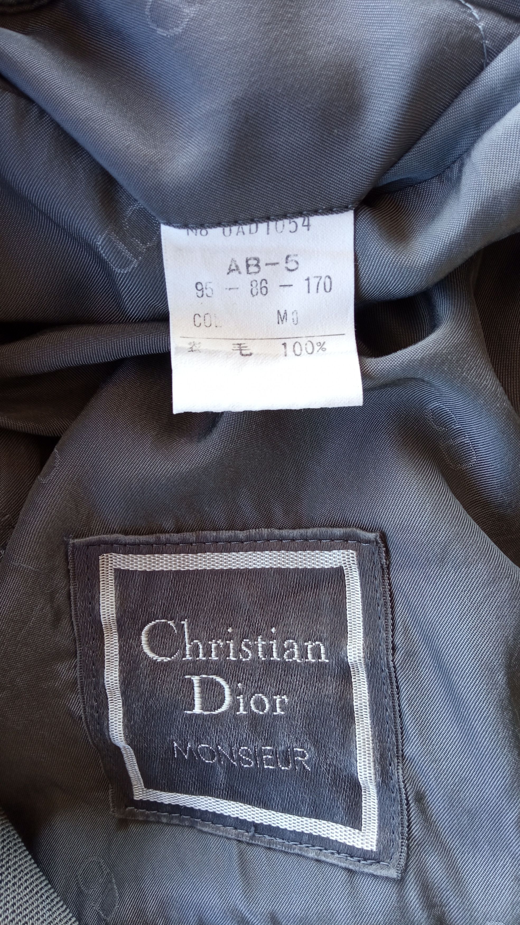 Christian Dior Monsieur × Vintage 🔥🔥Vintage Christian Dior Monsieur Coat Blazer Jacket Size 44R - 12 Thumbnail