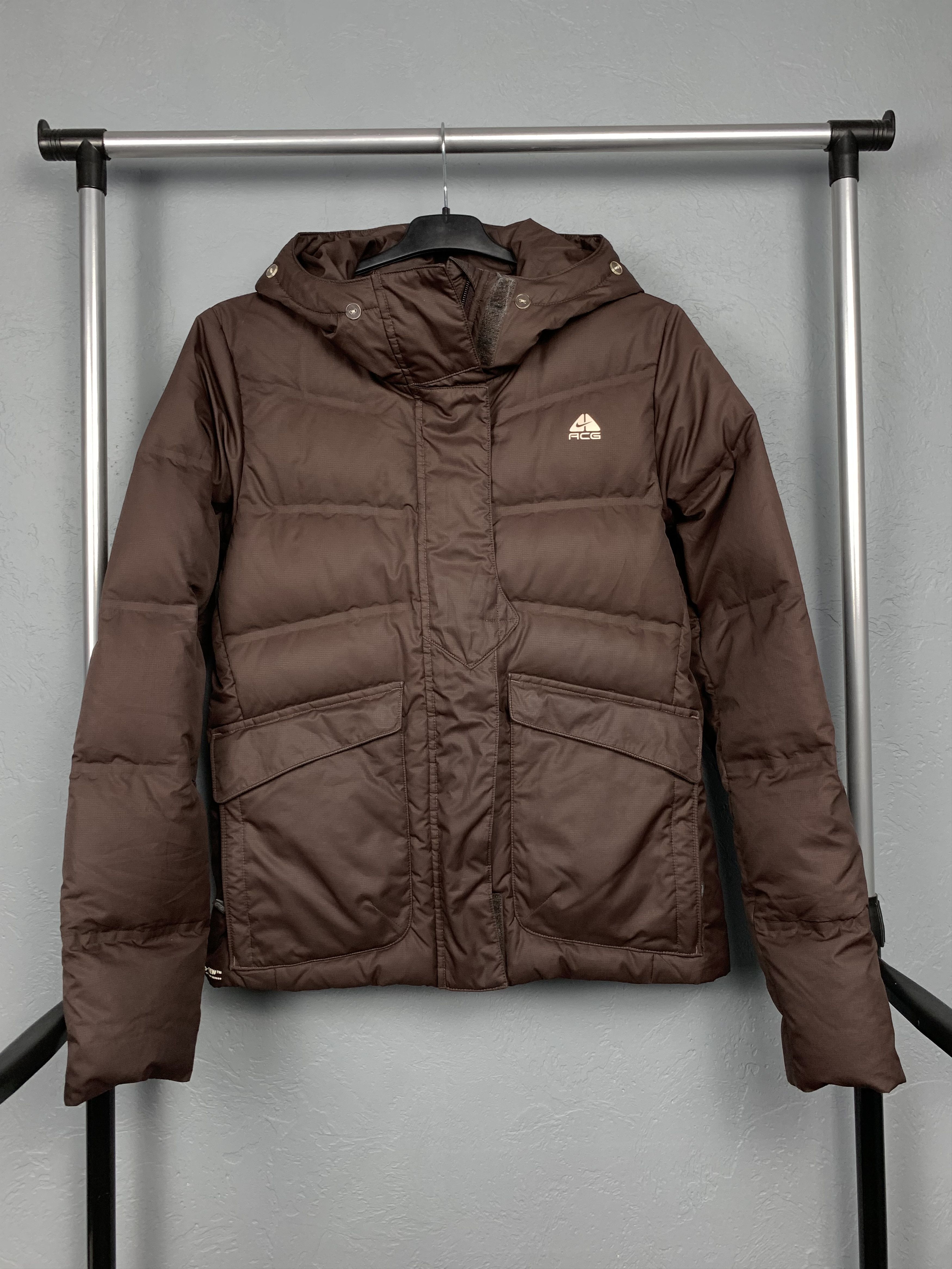 Nike ACG × Vintage Nike ACG Womens Goose Down Puffer Winter Jacket Size S / US 4 / IT 40 - 1 Thumbnail