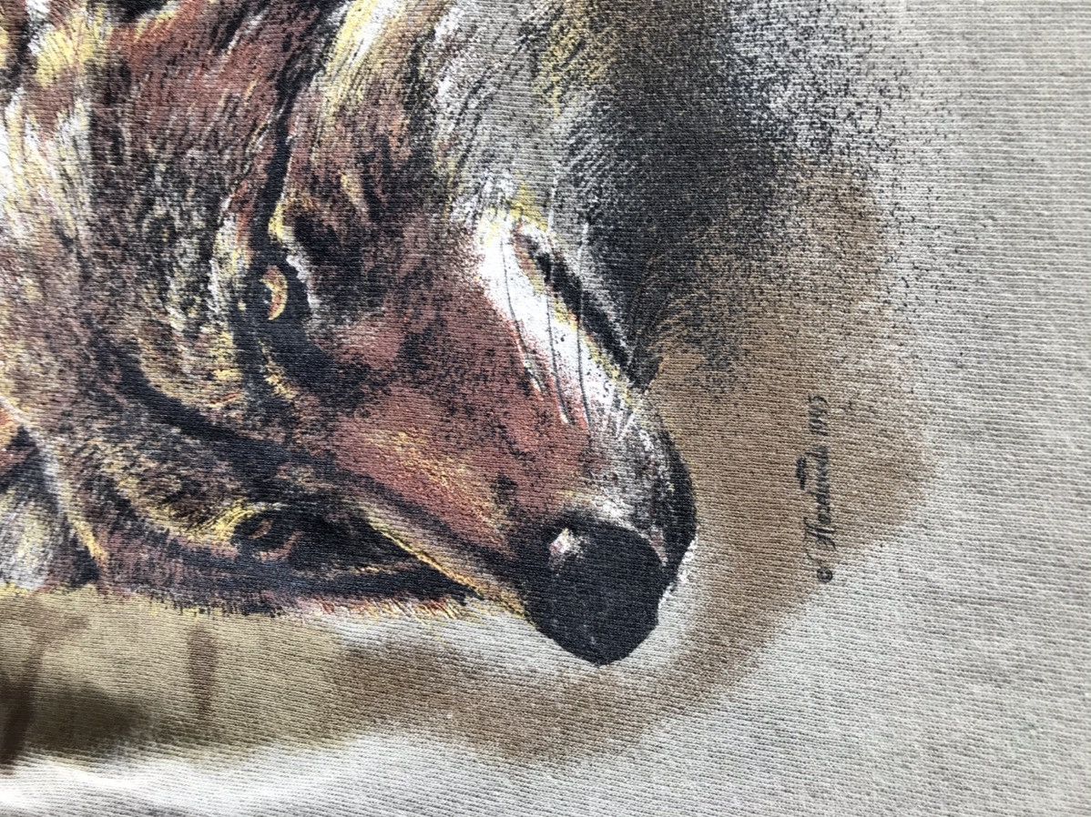 Other Vintage 1995 Wolf All Over Print T Shirt Nice Tees Size US L / EU 52-54 / 3 - 5 Thumbnail