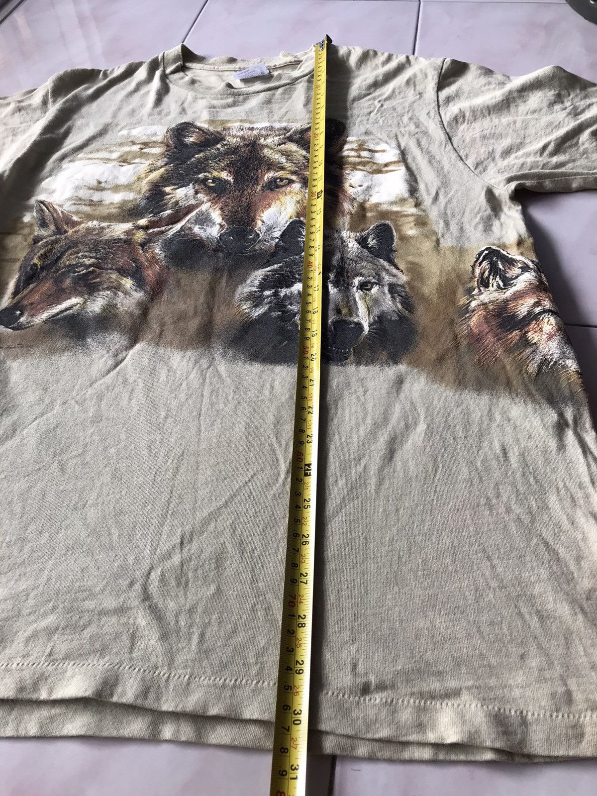 Other Vintage 1995 Wolf All Over Print T Shirt Nice Tees Size US L / EU 52-54 / 3 - 10 Thumbnail