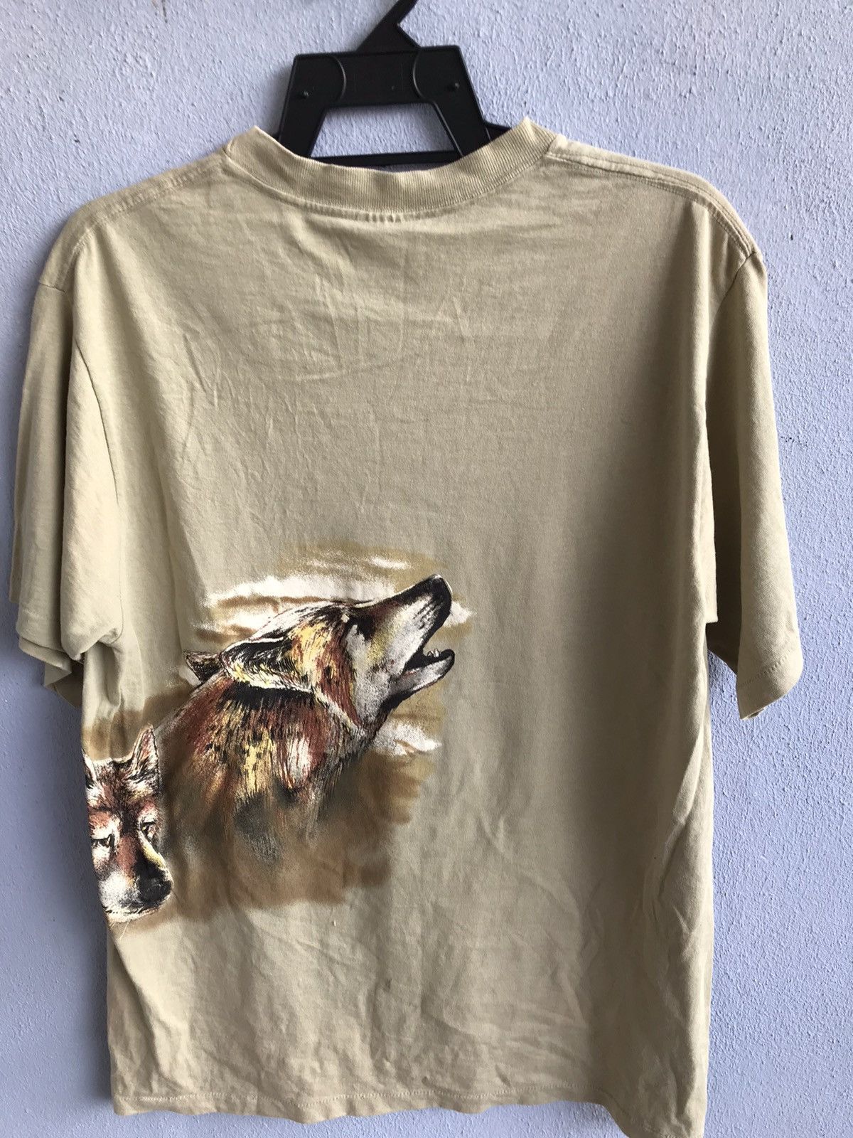 Other Vintage 1995 Wolf All Over Print T Shirt Nice Tees Size US L / EU 52-54 / 3 - 3 Thumbnail