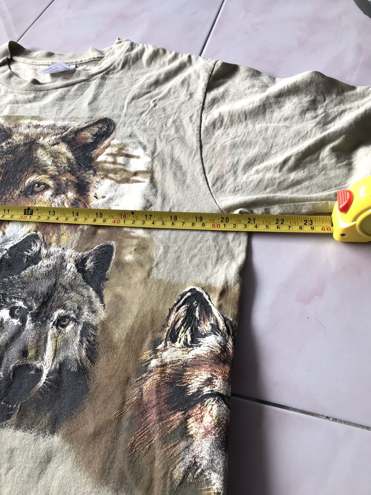 Other Vintage 1995 Wolf All Over Print T Shirt Nice Tees Size US L / EU 52-54 / 3 - 9 Thumbnail