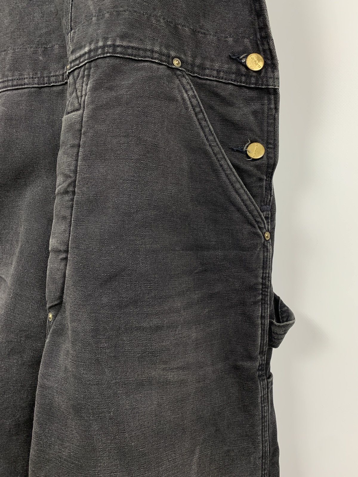 Carhartt Vintage Carhartt Quilt Lined Double Knee Bib Overalls Size US 34 / EU 50 - 14 Thumbnail