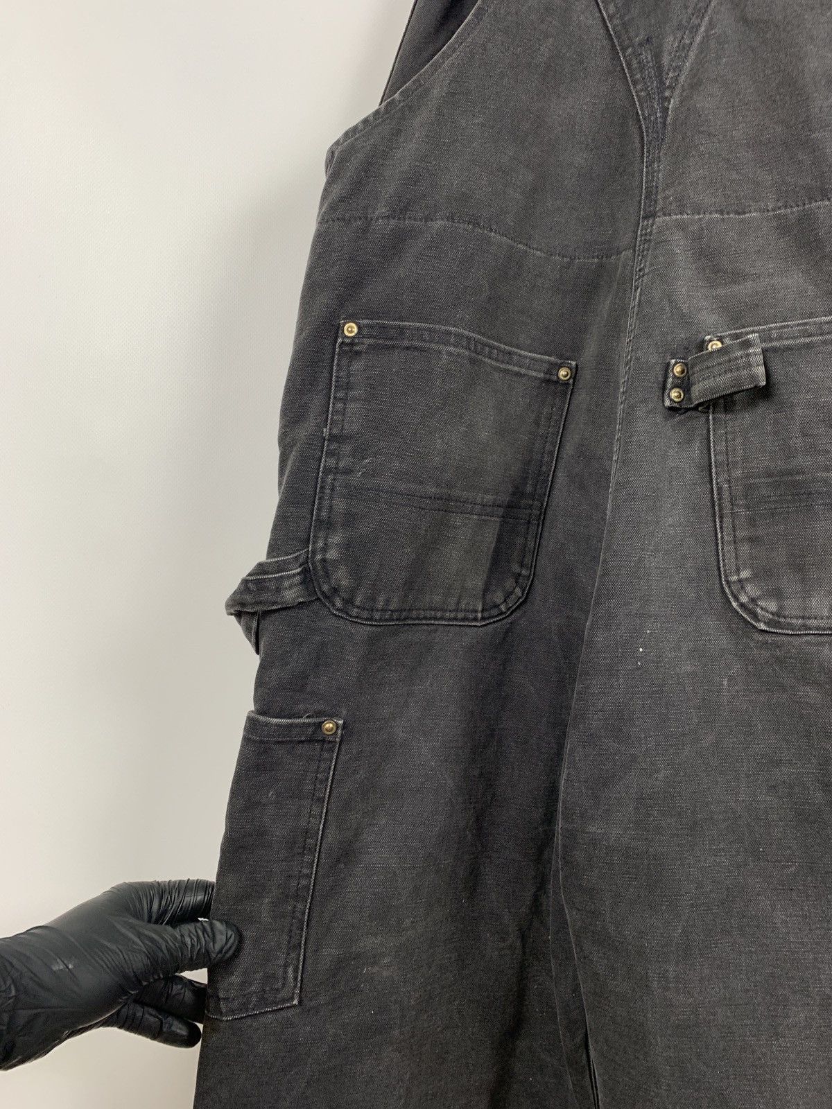 Carhartt Vintage Carhartt Quilt Lined Double Knee Bib Overalls Size US 34 / EU 50 - 20 Thumbnail