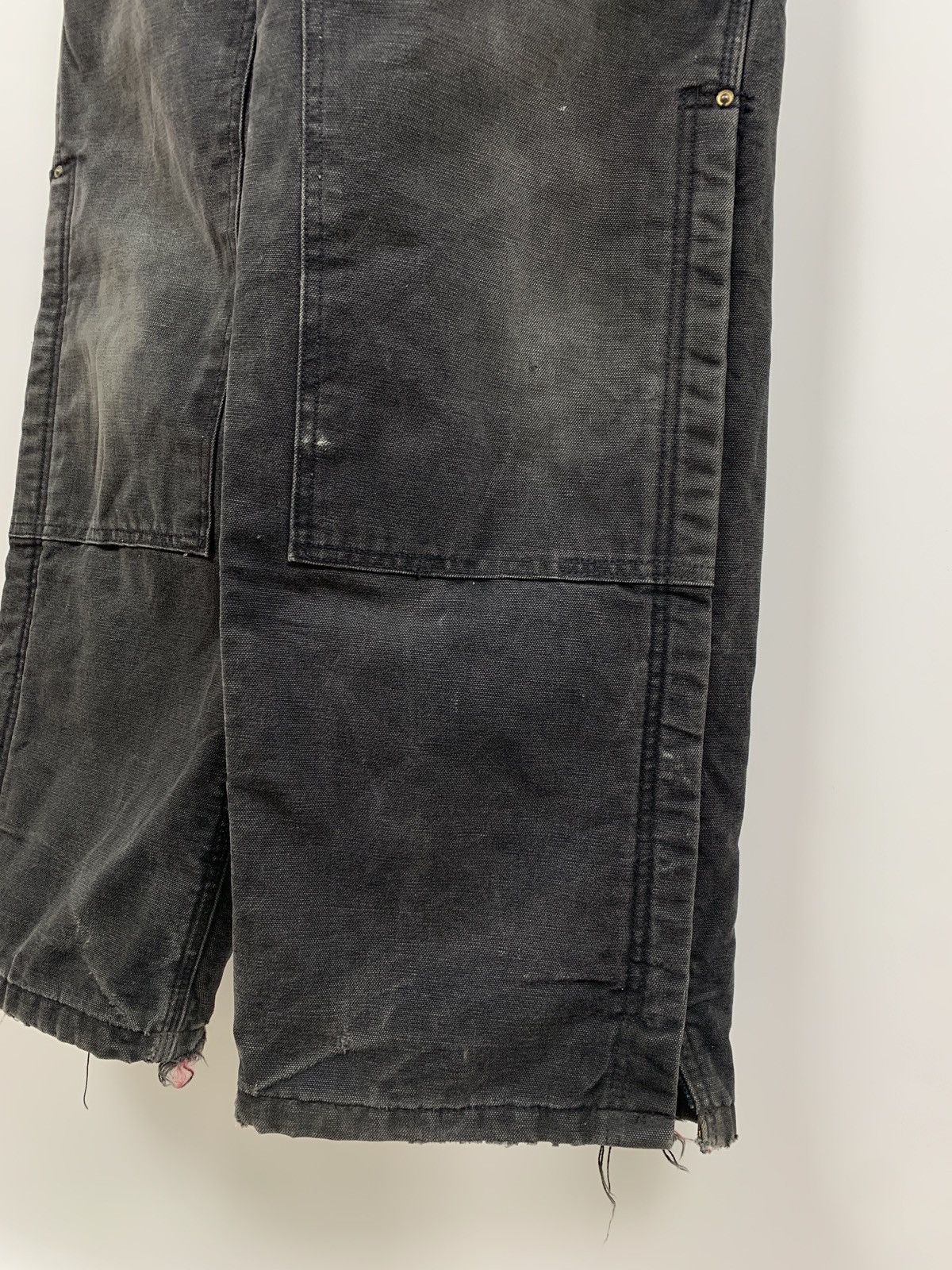 Carhartt Vintage Carhartt Quilt Lined Double Knee Bib Overalls Size US 34 / EU 50 - 17 Thumbnail