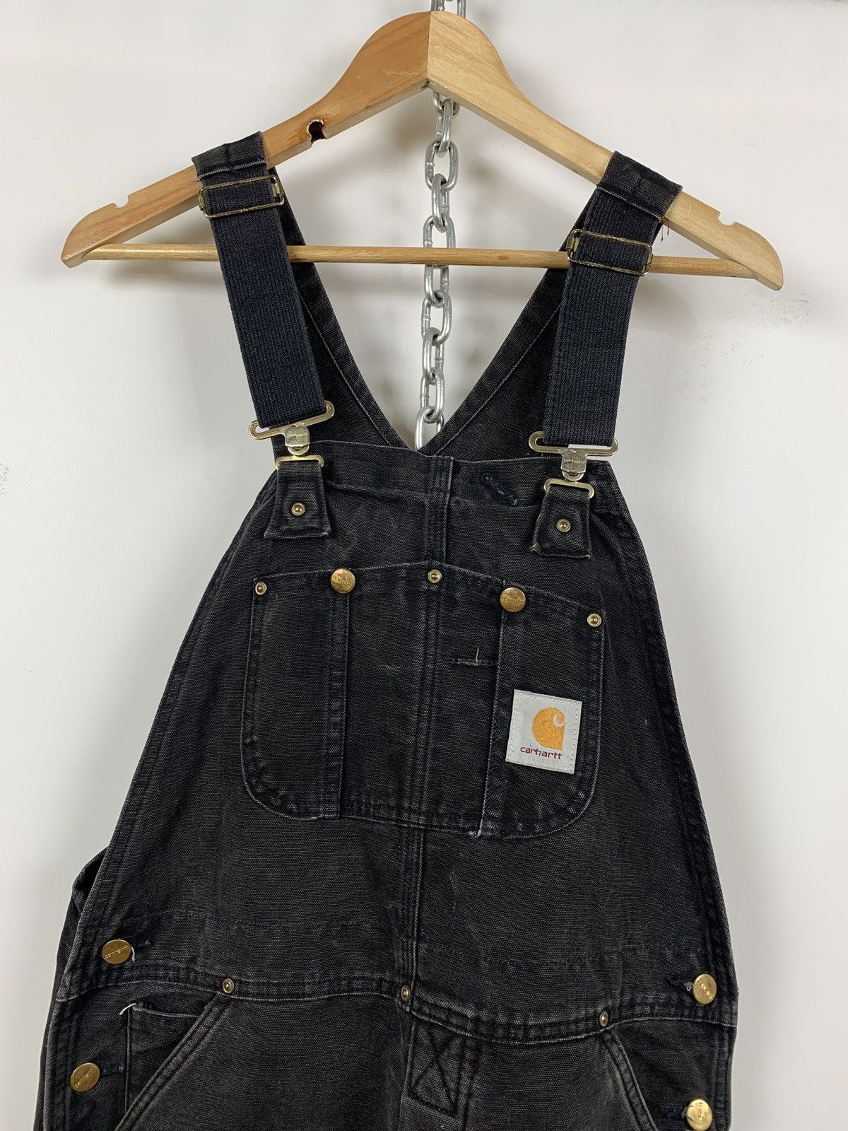 Carhartt Vintage Carhartt Quilt Lined Double Knee Bib Overalls Size US 34 / EU 50 - 9 Thumbnail