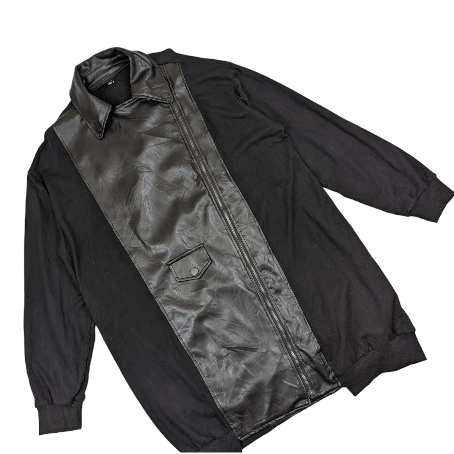 Japanese Brand Japan HE-YI STUDIO Leather Style Jacket Size US XL / EU 56 / 4 - 3 Thumbnail