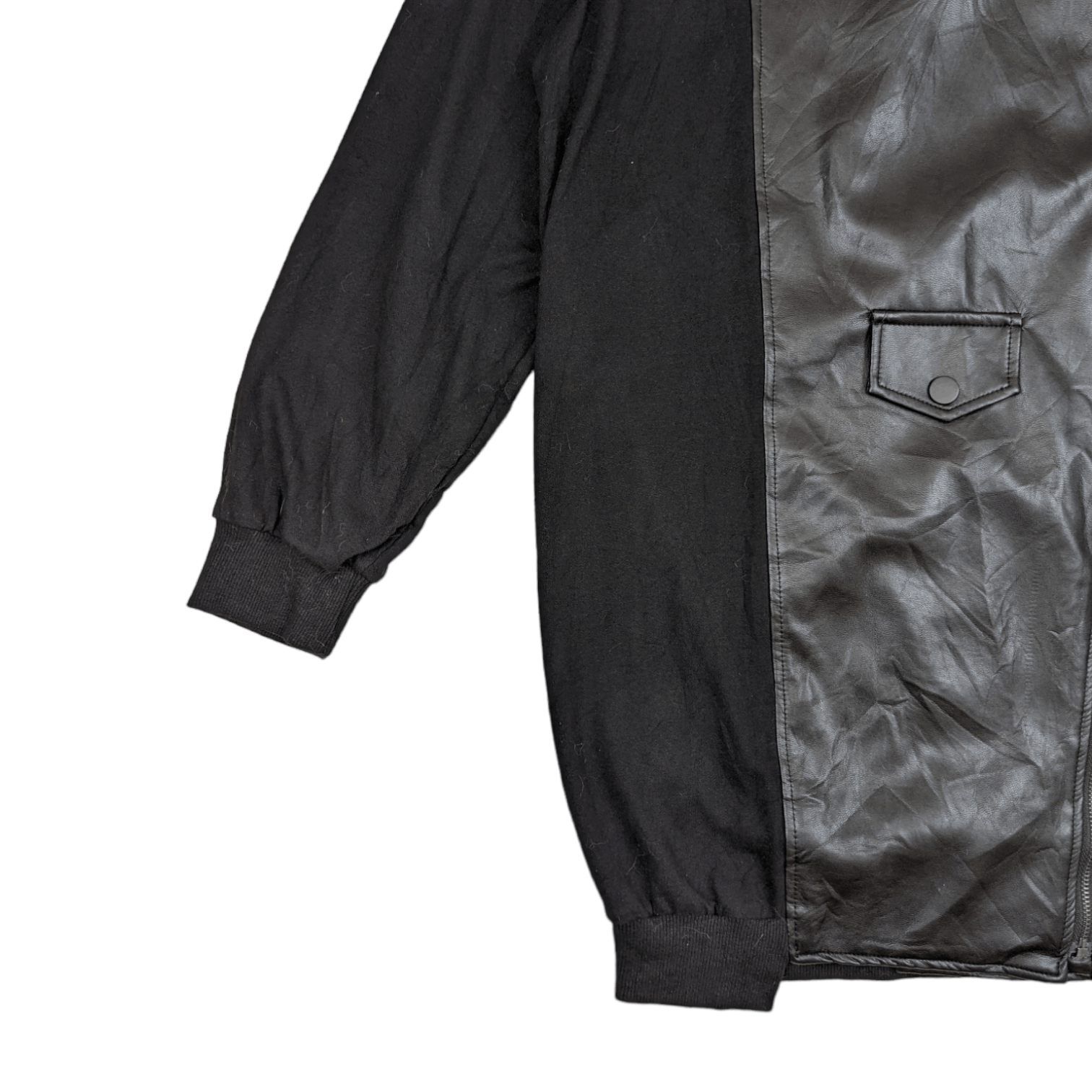 Japanese Brand Japan HE-YI STUDIO Leather Style Jacket Size US XL / EU 56 / 4 - 6 Thumbnail