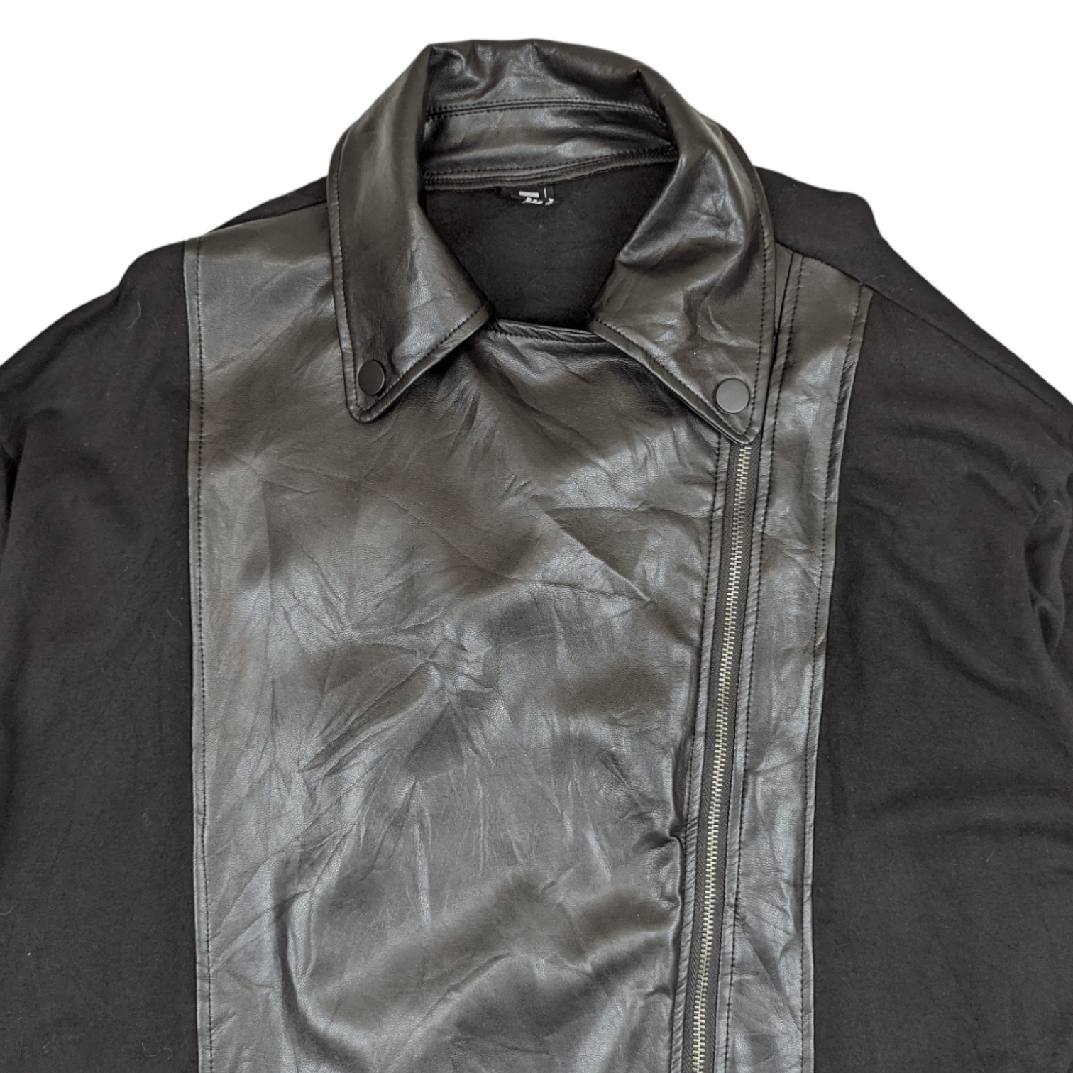 Japanese Brand Japan HE-YI STUDIO Leather Style Jacket Size US XL / EU 56 / 4 - 4 Thumbnail