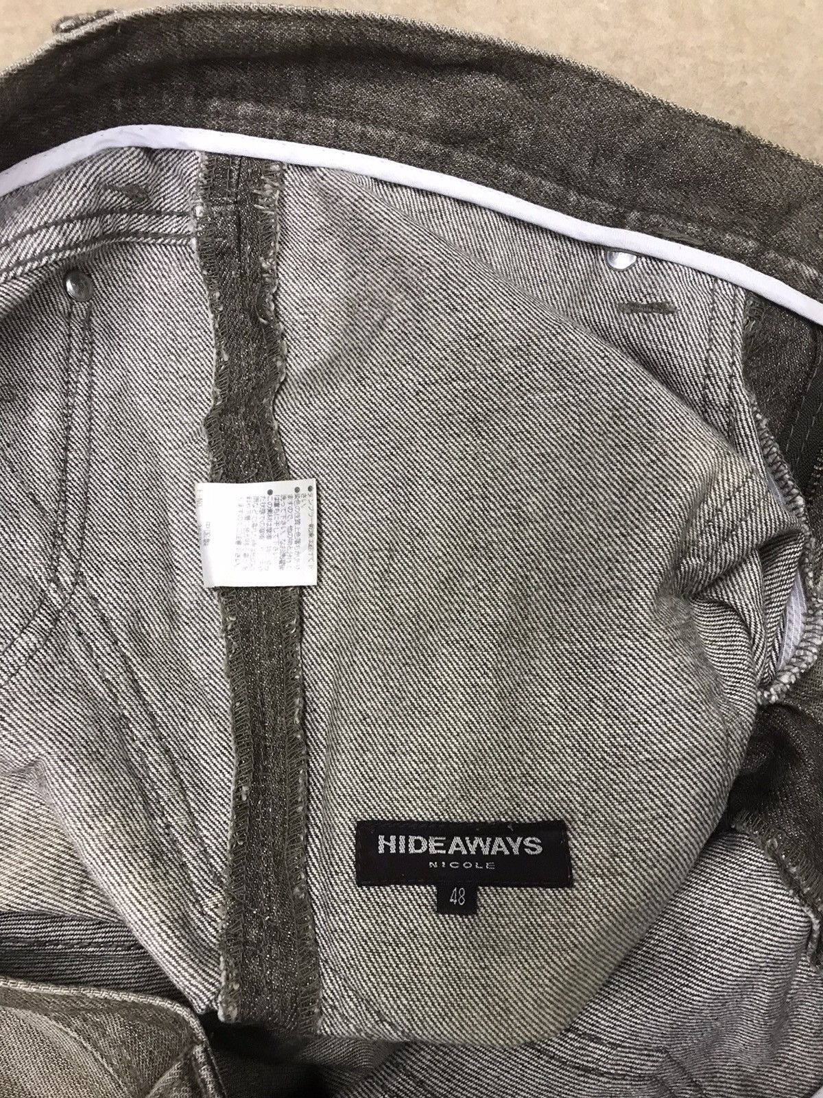 HIDEAWAYS × Japanese Brand Hideaways Nicole Denim Size 34x31 Size US 34 / EU 50 - 11 Thumbnail