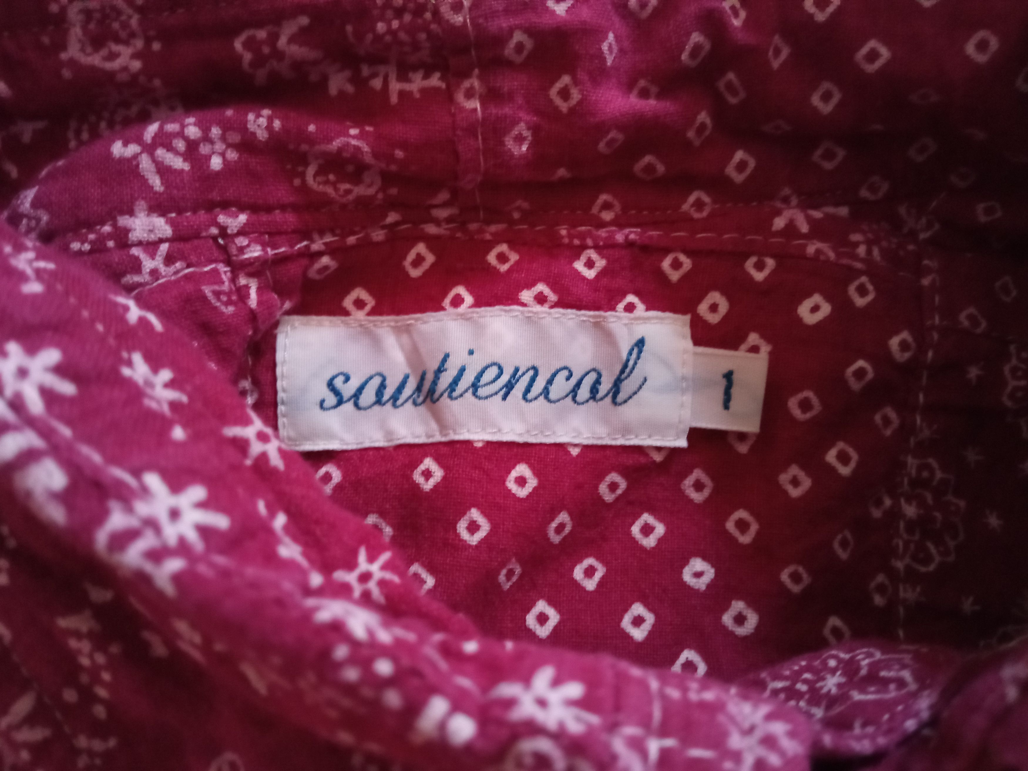 Japanese Brand × Vintage 🔥🔥Sautiencal Patchwork Paisley Pullover Shirt Size US S / EU 44-46 / 1 - 11 Thumbnail