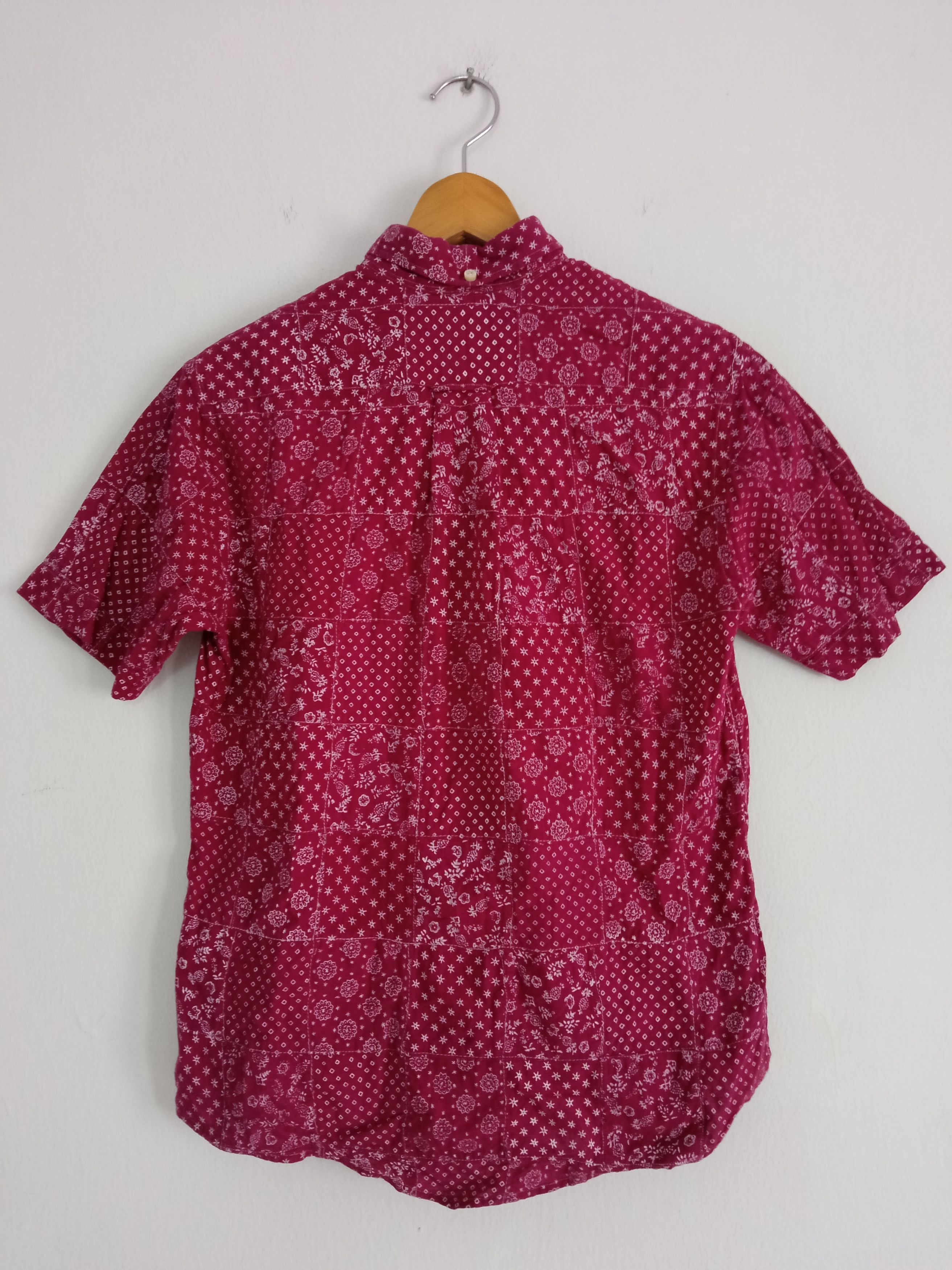 Japanese Brand × Vintage 🔥🔥Sautiencal Patchwork Paisley Pullover Shirt Size US S / EU 44-46 / 1 - 9 Thumbnail