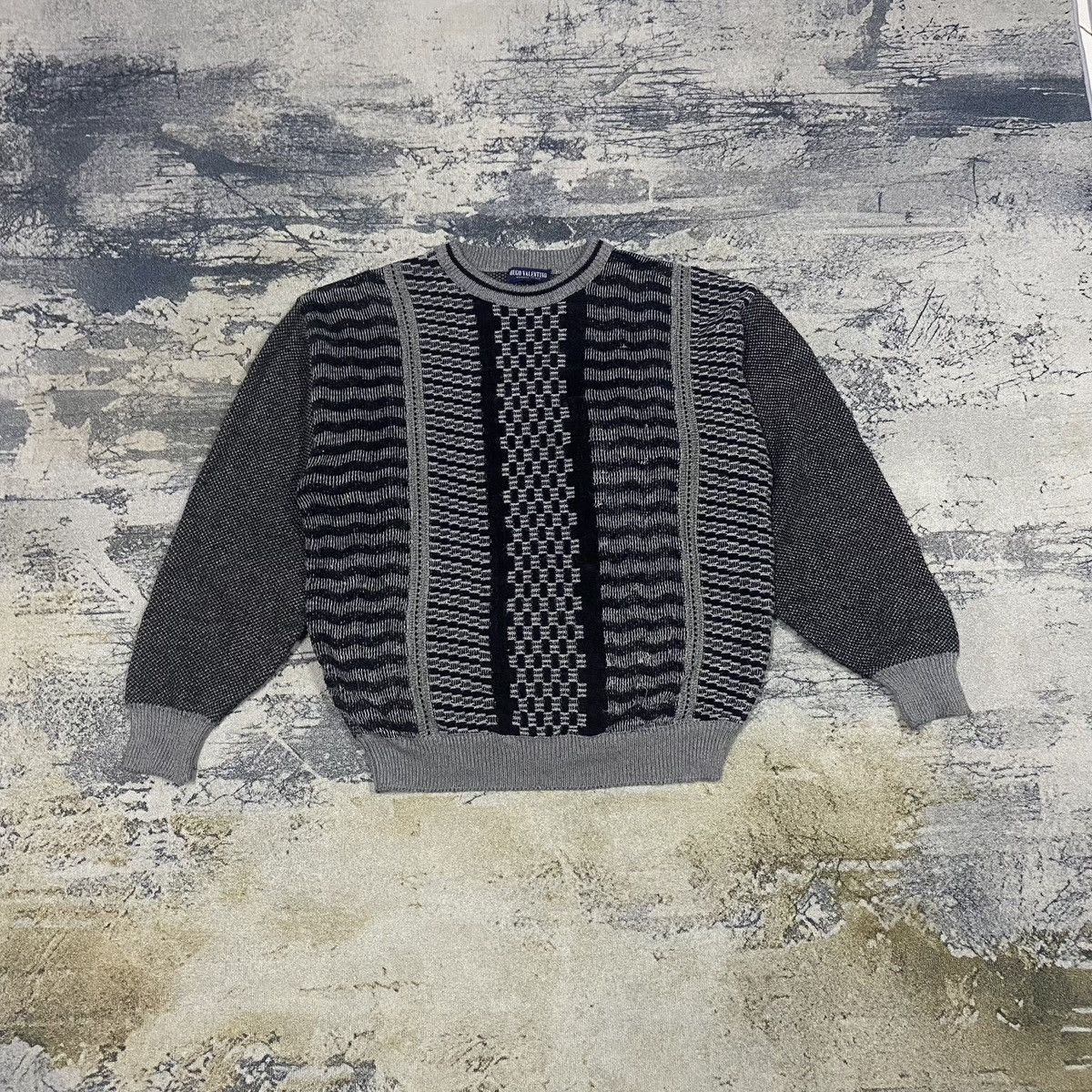 Aran Isles Knitwear × Valentino Vintage Hugo Valentino Coogi Inspire Knit Sweater Jumper Size US M / EU 48-50 / 2 - 1 Thumbnail
