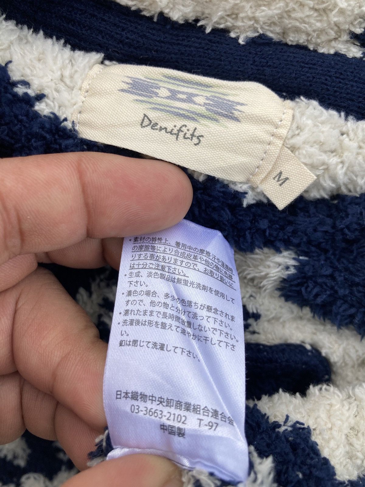 Japanese Brand DENIFITS NATIVE NAVAJO SHERPA OVERJACKET Size US M / EU 48-50 / 2 - 8 Thumbnail