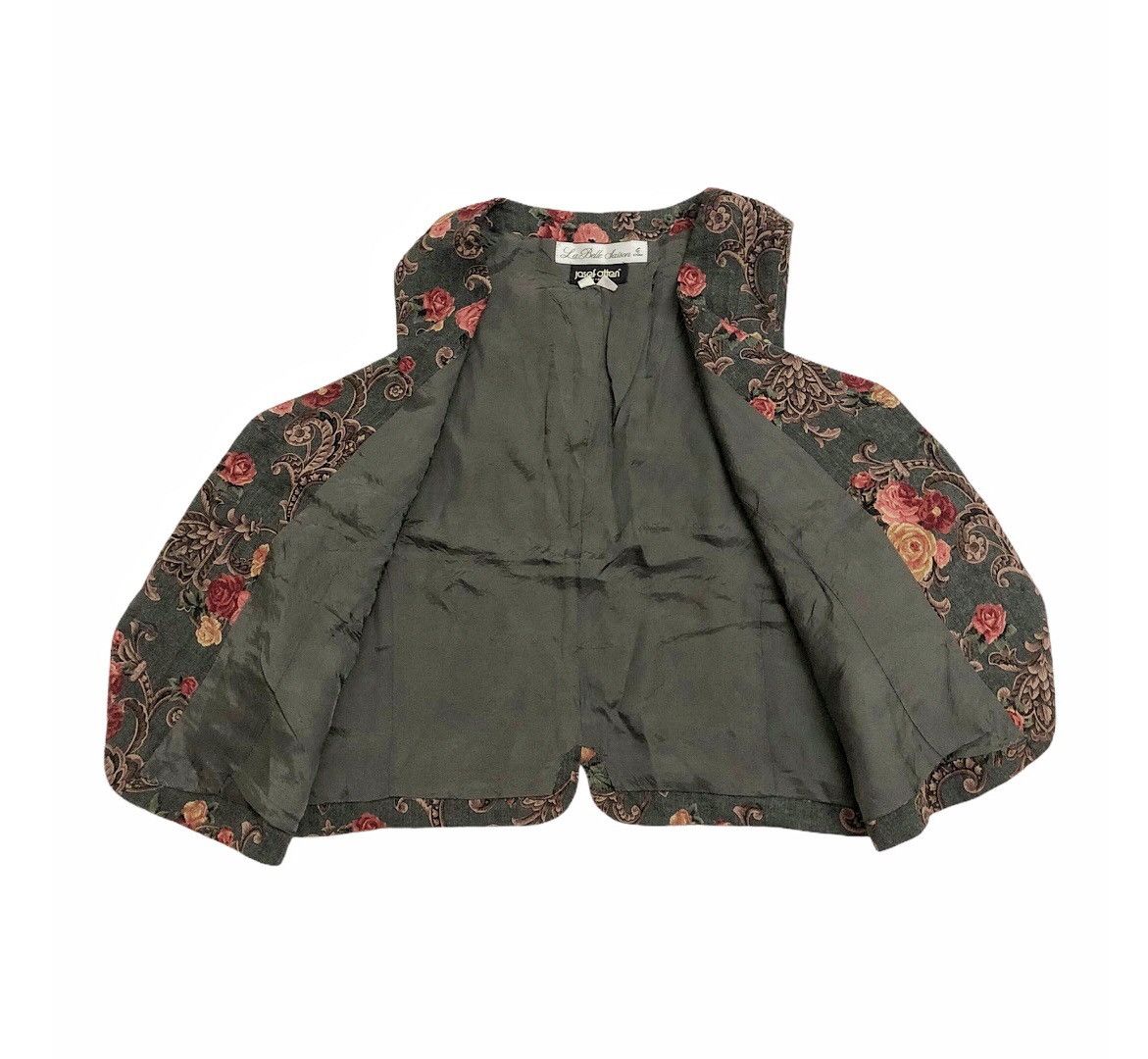 Vintage La Belle Saison Custom Vest by Josef Otten Size 38R - 5 Thumbnail