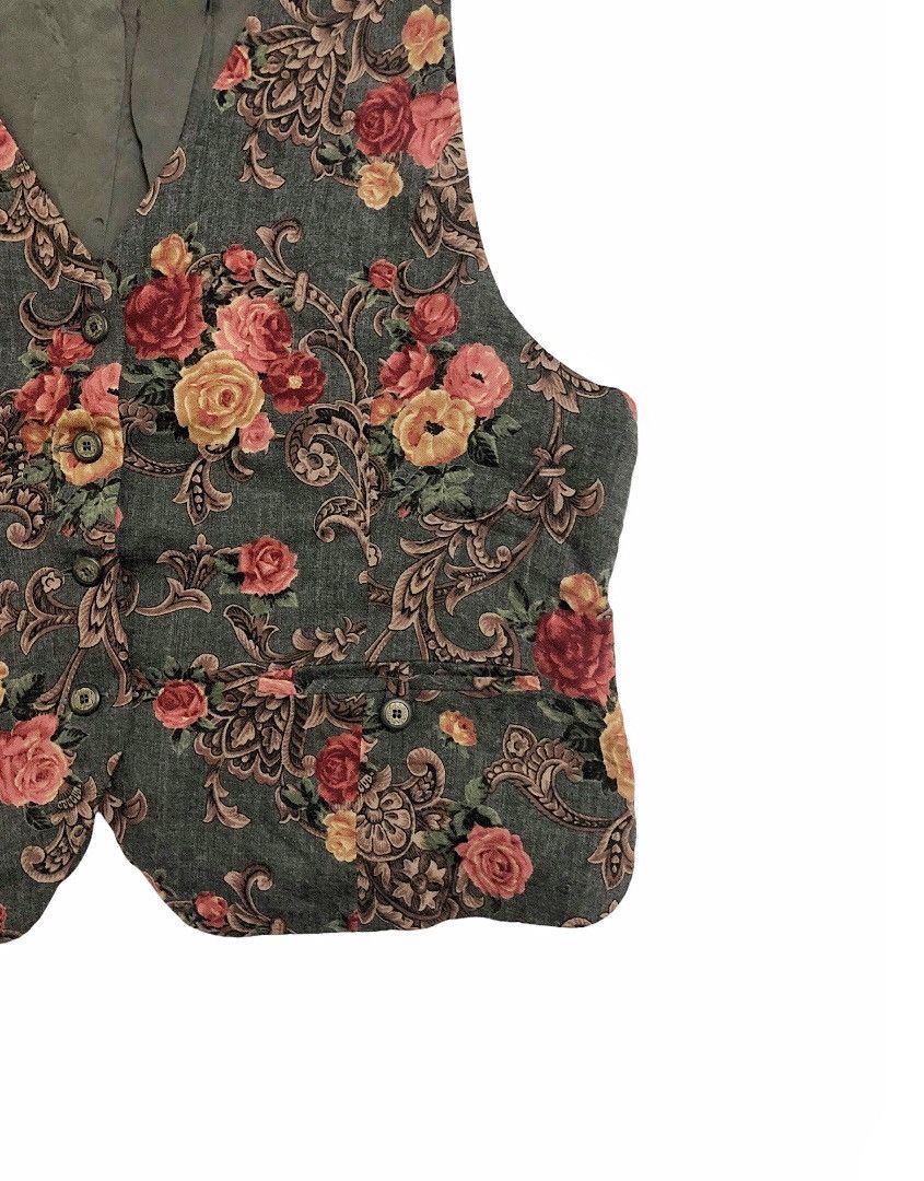 Vintage La Belle Saison Custom Vest by Josef Otten Size 38R - 3 Thumbnail