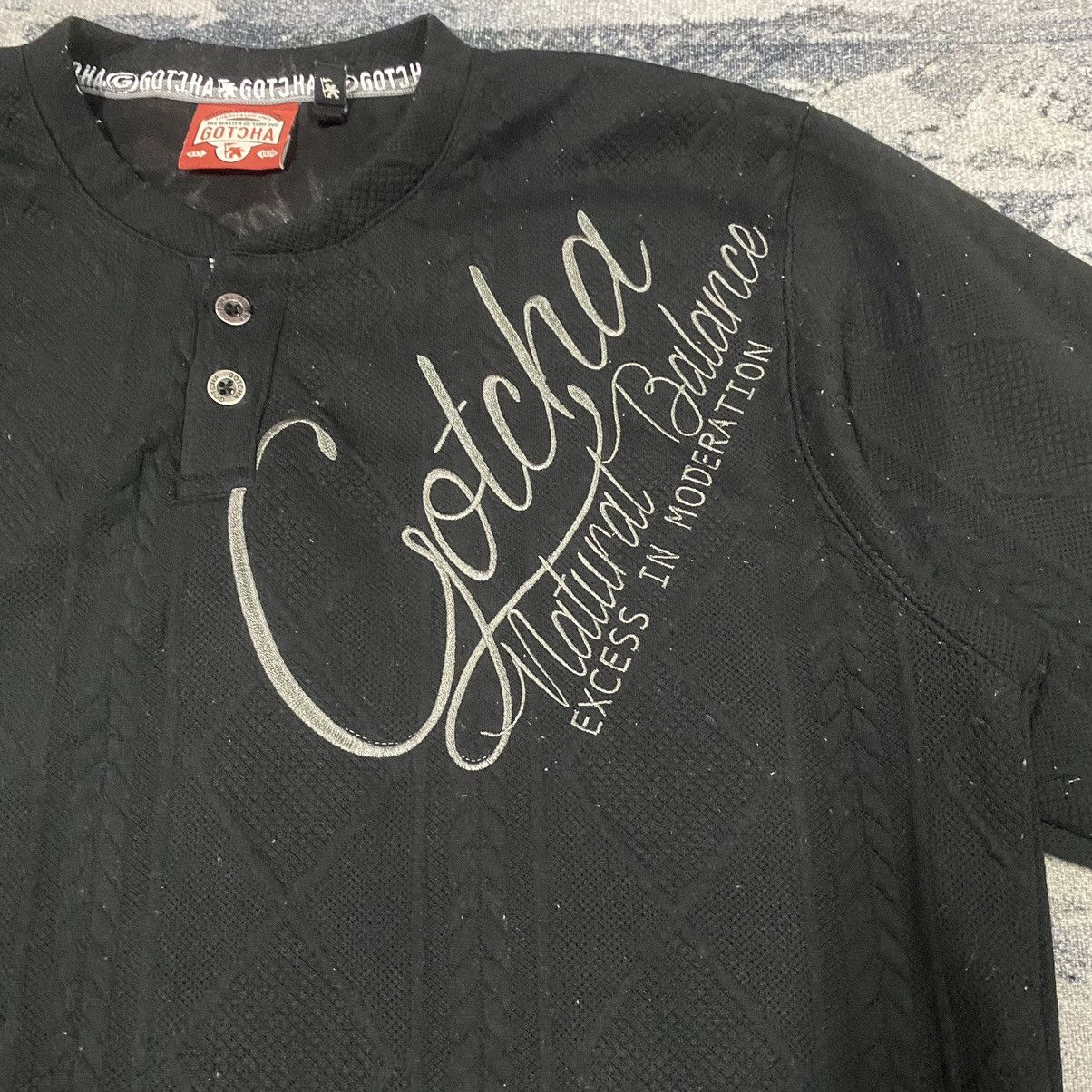Gotcha × Vintage Vintage Gotcha Surfing Cable Black Long Sleeve Size US M / EU 48-50 / 2 - 3 Thumbnail