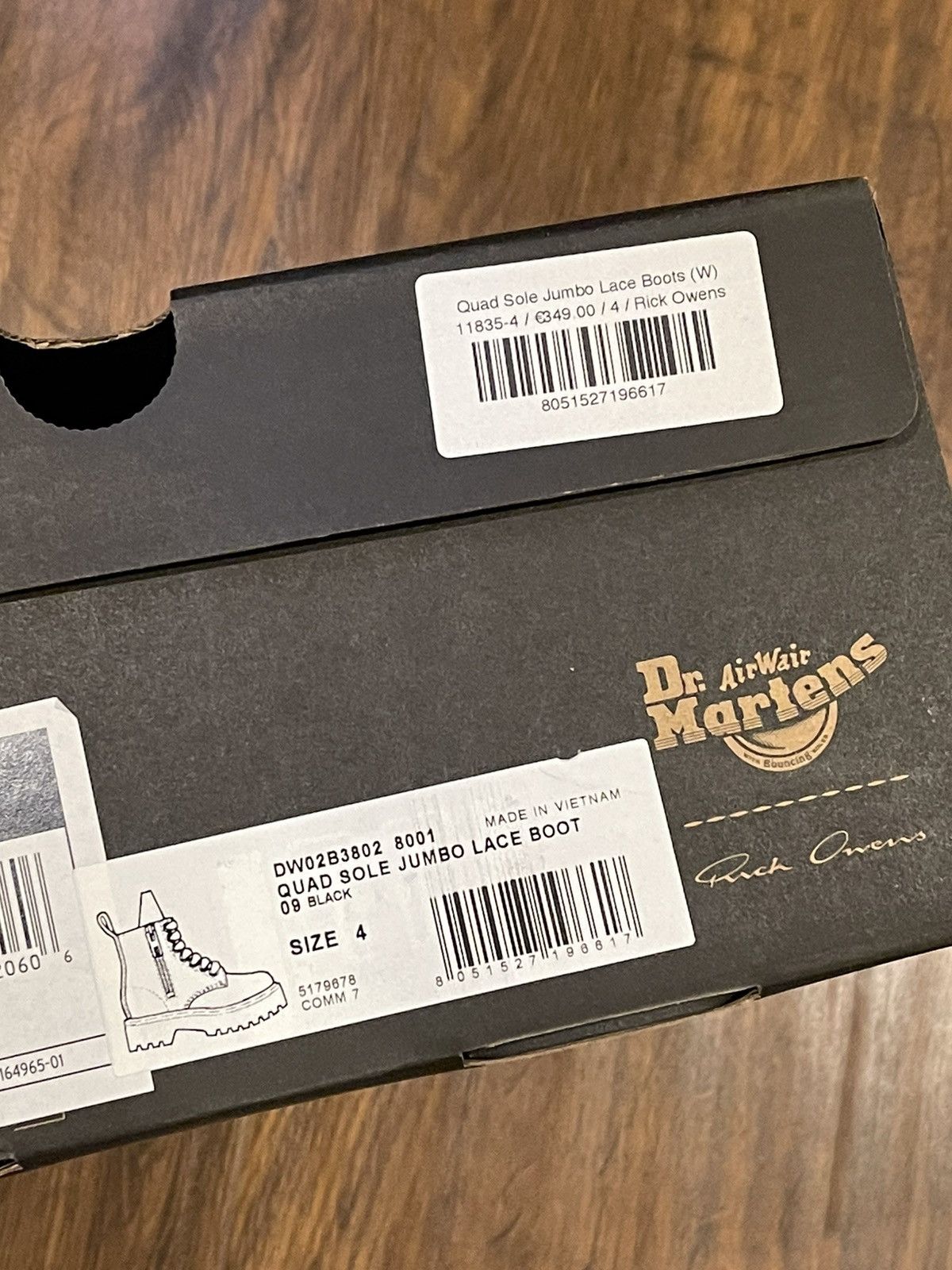 Dr. Martens × Rick Owens Rick Owens x Dr Martens SZ. 6 women/5 men (odd sizing DM me) Size US 5 / EU 37 - 12 Thumbnail